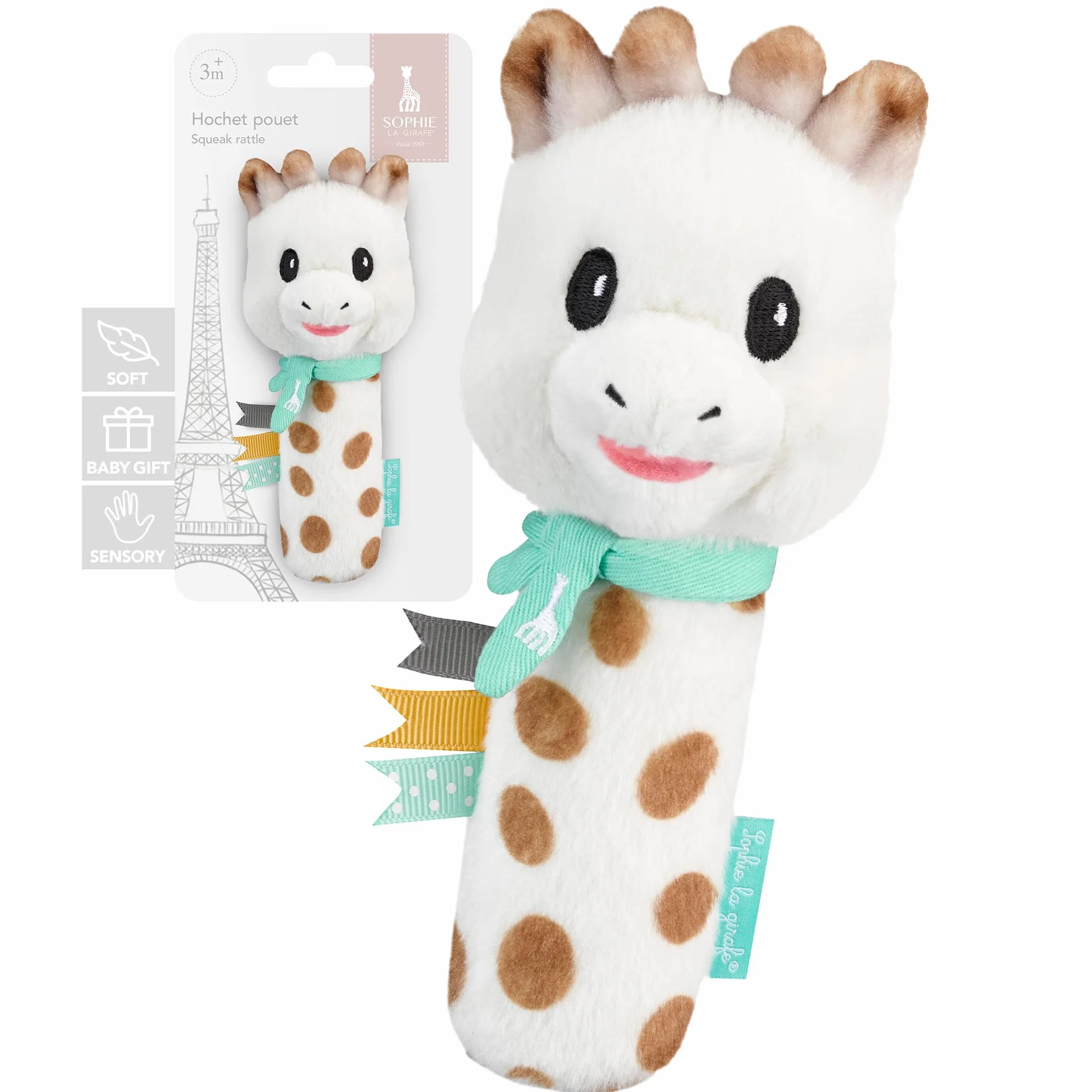 Sophie la Girafe Hochet Peluche Grelots Dès 7 Mois