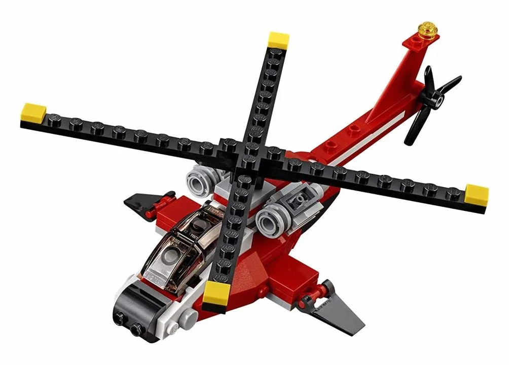 LEGO 31057 L'Hélicoptère Rouge
