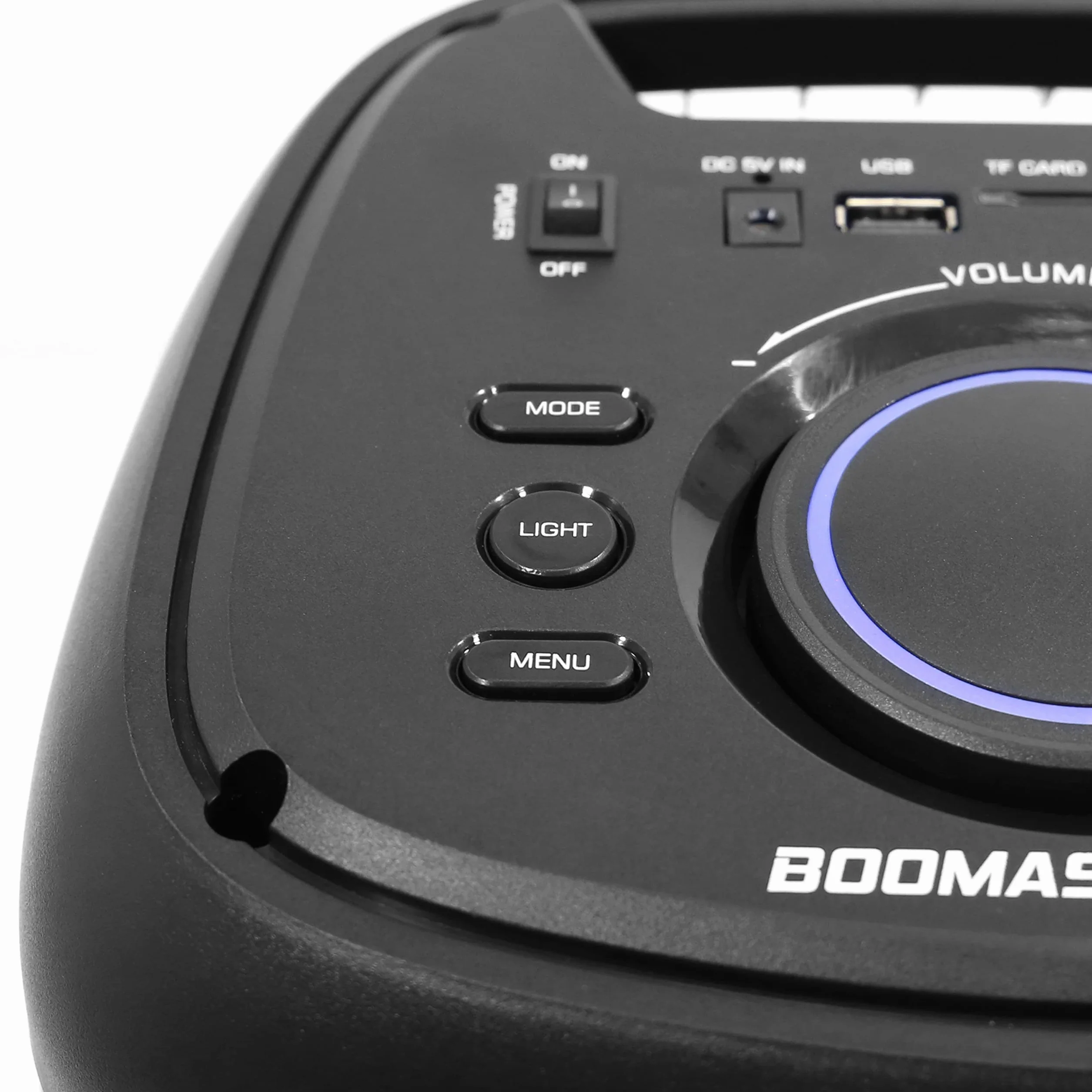 BoomTone DJ Boomaster 300 Enceinte Bluetooth Lumineuse LED Portable 250W, Enceinte Karaoke, TWS, Rechargeable USB, Tuner