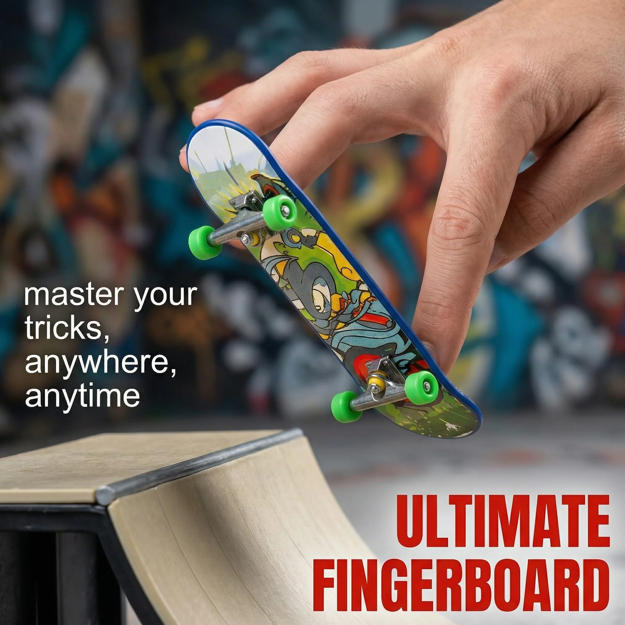 Skateboard Professionnel Mini Skate Doigt 20 Pièces pour Enfants Décoration Cadeau