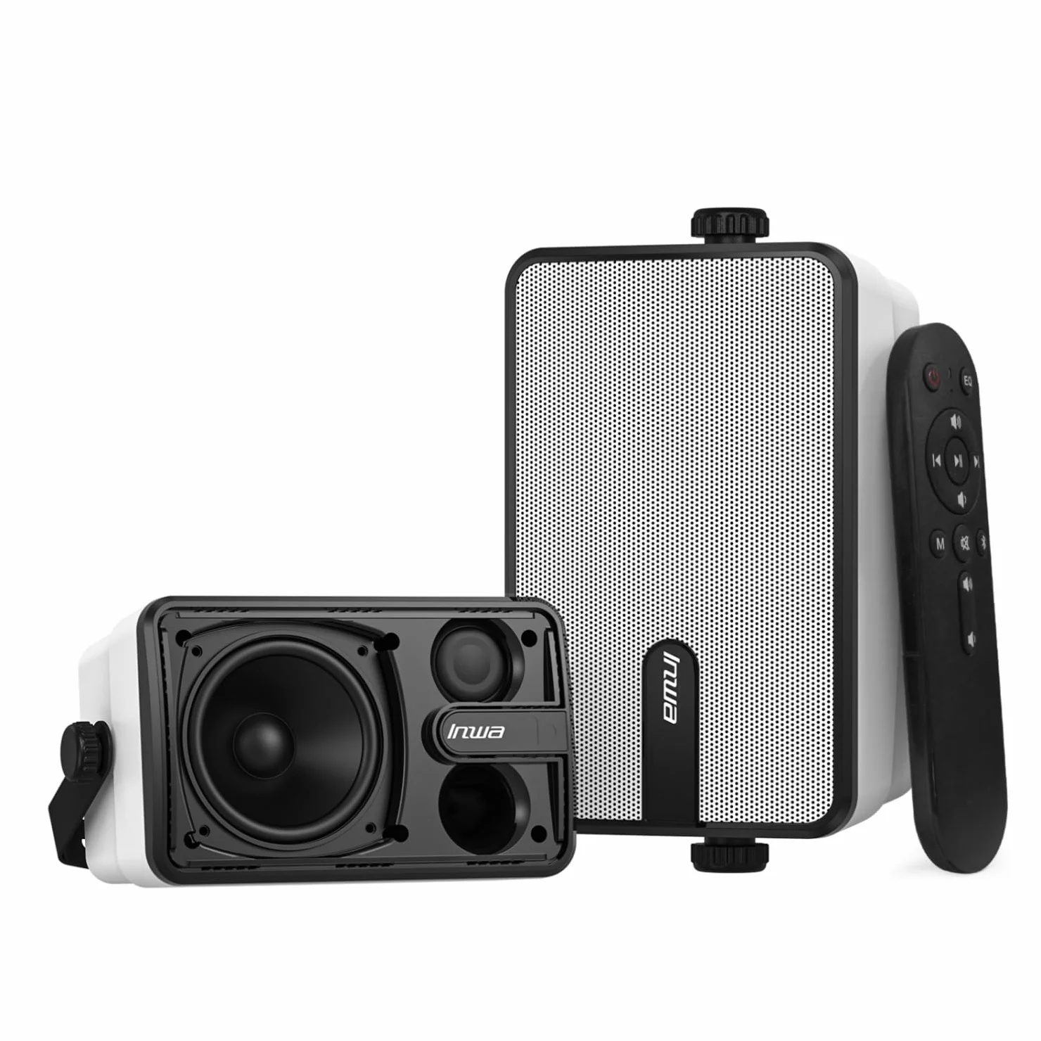 Inwa Enceintes Extérieures Bluetooth IPX5 250W Lot de 2 Sync Speaker