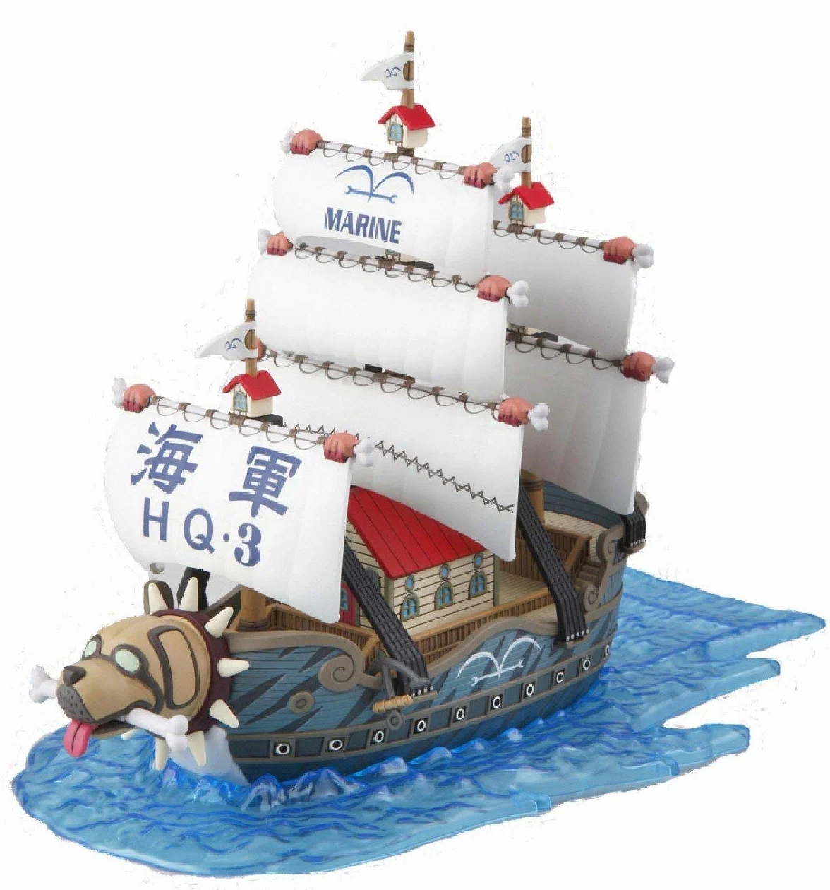 Bandai Hobby Grand Ship Collection 08 Garps Marine Ship