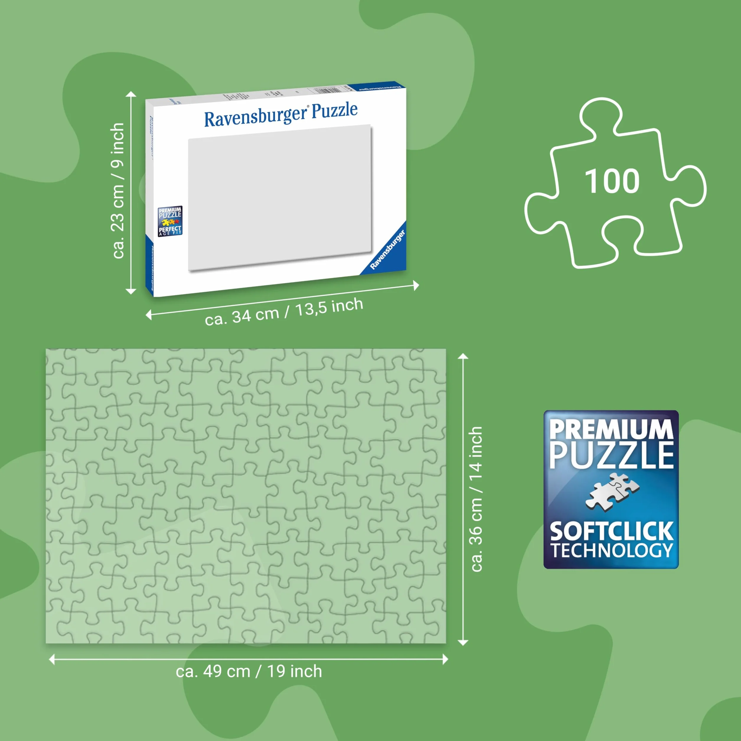 Ravensburger Puzzle Enfant 100 pièces XXL Fans Heureux Honmoon Heureux Kpop Demon Hunters dès 6 Ans