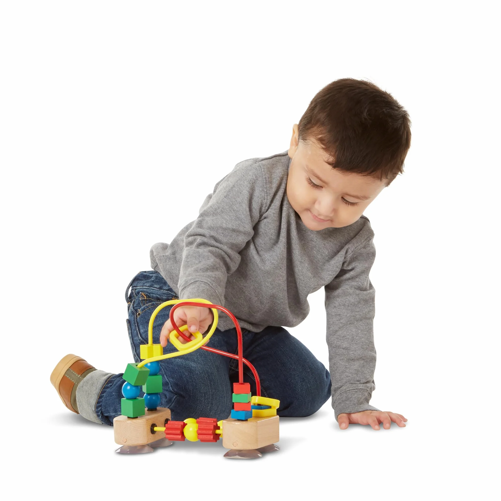 Melissa & Doug Mon Premier Labyrinthe À Perles Jouet Montessori 1 an en Bois Cadeau Enfant