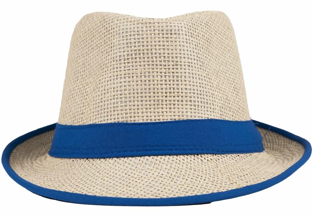 Chapeau de Paille Borsalino Adulte PTIT CLOWN - Accessoire Déguisement Carnaval