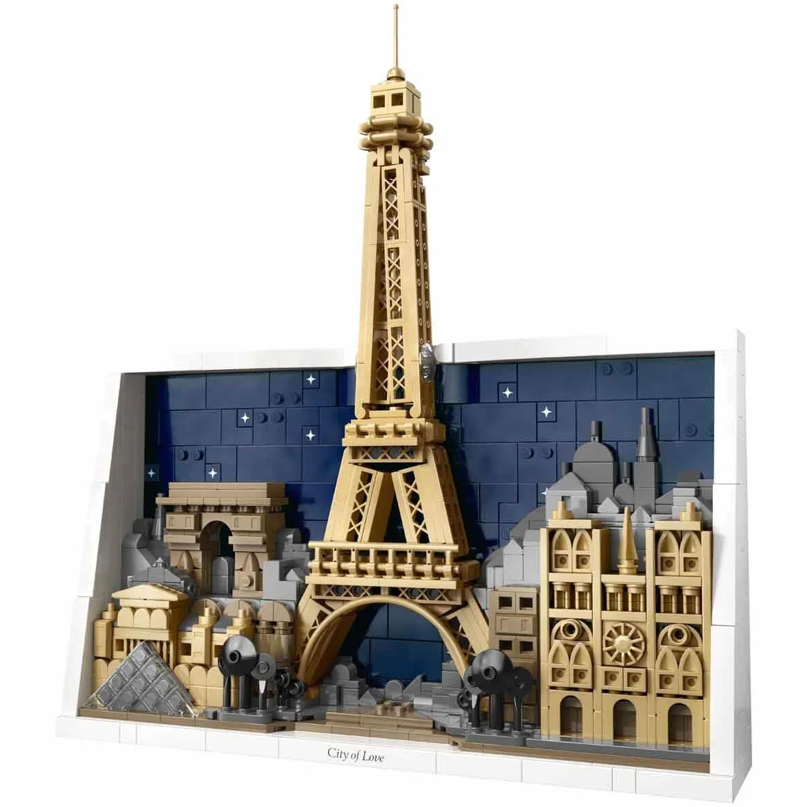 LEGO Architecture Paris 21064 Maquette Miniature Tour Eiffel Monuments Parisiens Décoration Intérieure