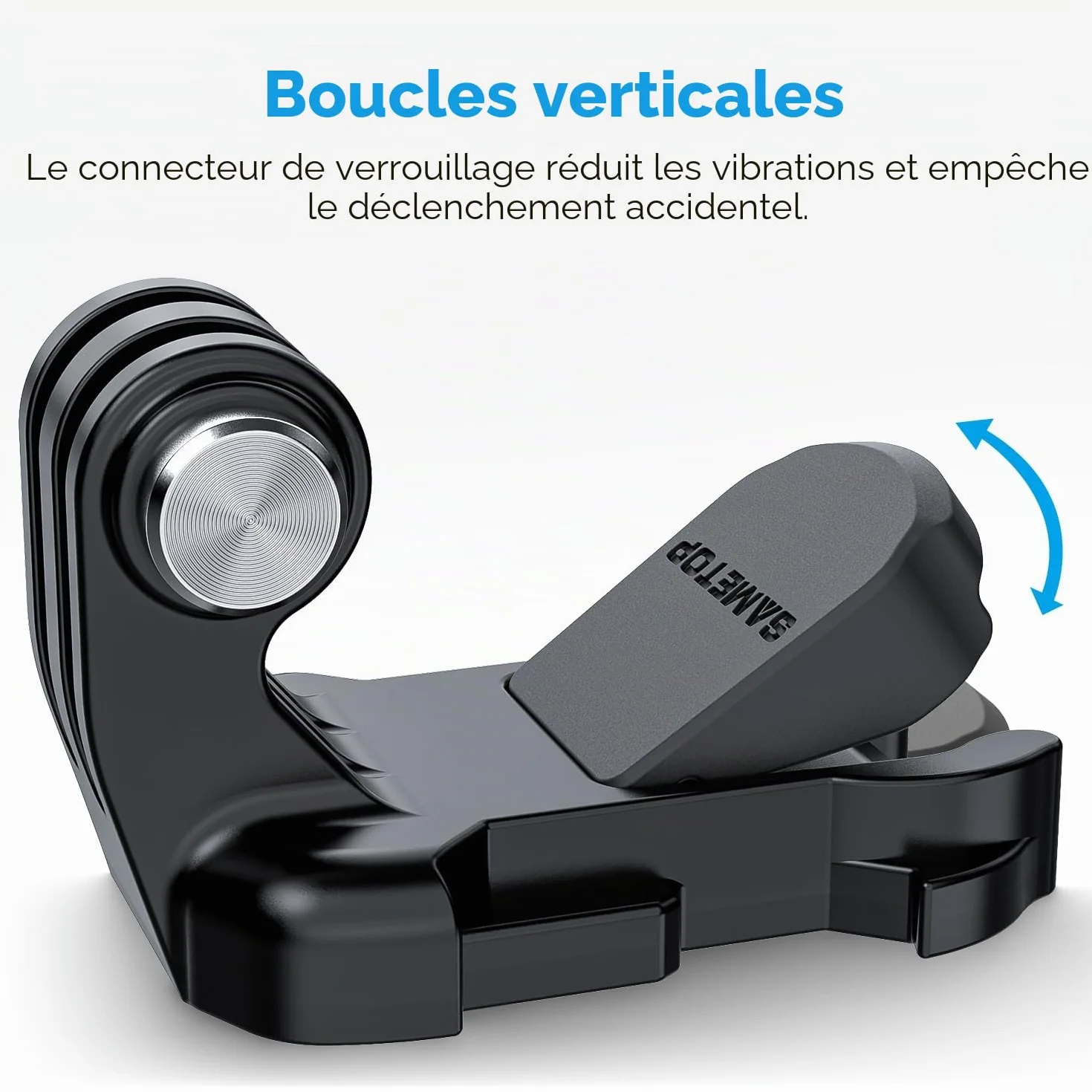 3M Adhésif Fixation Attache Support Sticker Compatible GoPro Hero 13 12 11 10 Max 9 8 7 6 5 Session DJI Osmo Caméras d'action 12 en 1