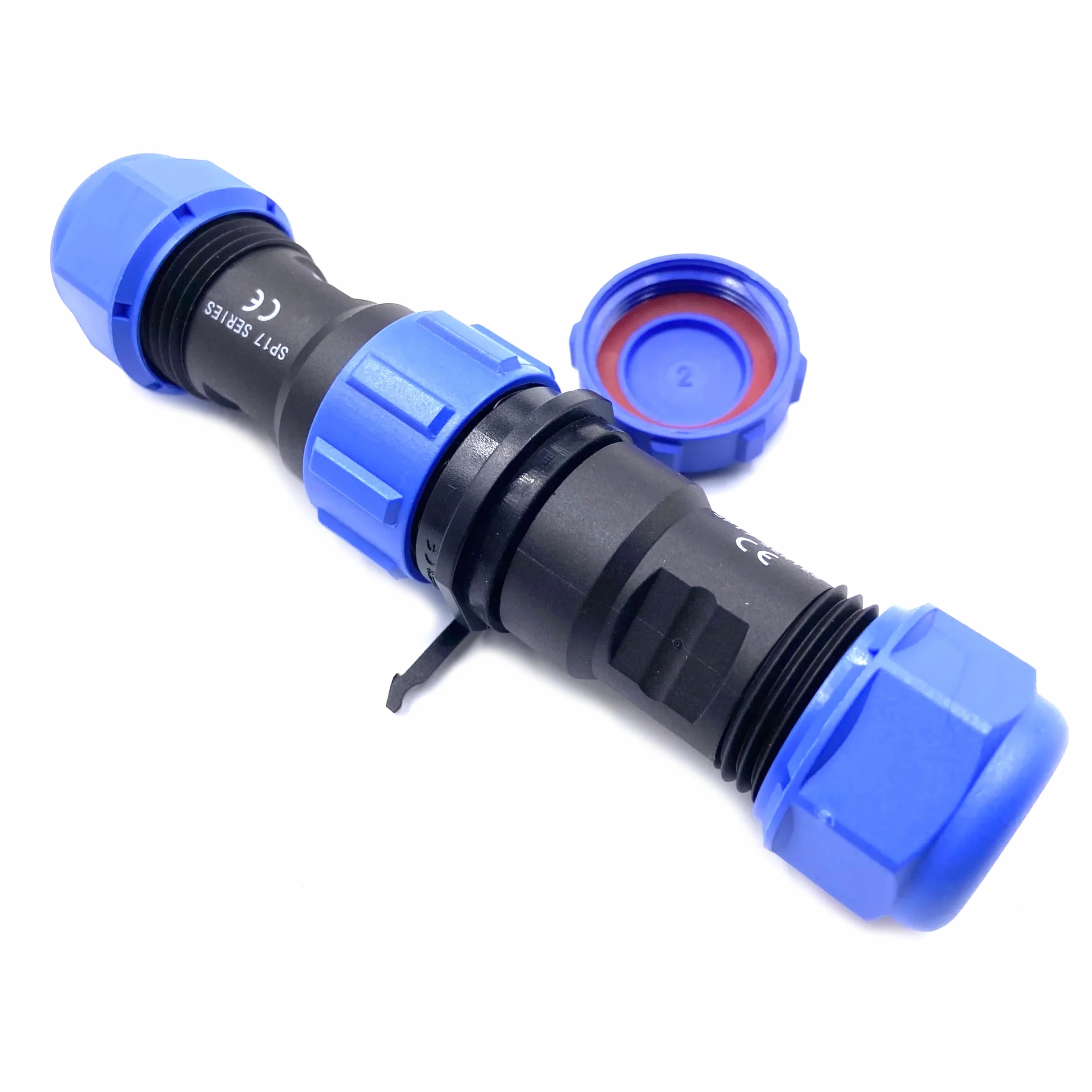 Connecteur Aviation Plug SP17 2 Broches IP68 500V 10A sans Soudure étanche Anti-poussière