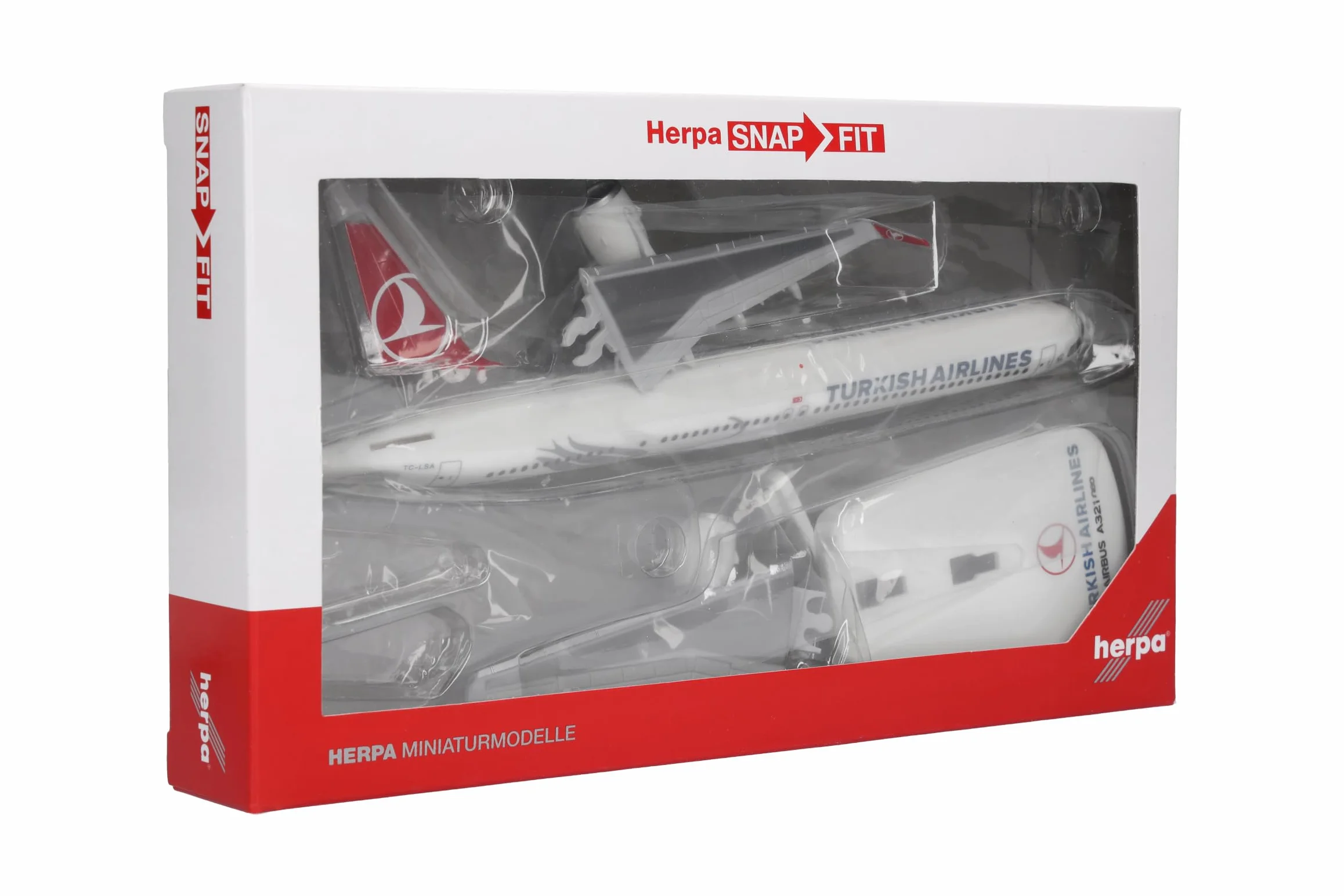 Herpa Turkish Airlines Airbus A321neo Wings/Avions de Collecte Multicolore