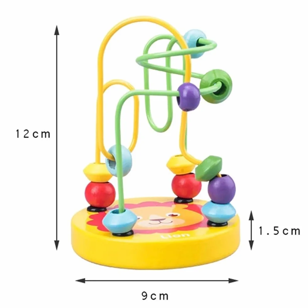 Tooky Toy Labyrinthe Jouet pour Enfants 2 Ans Jeu de Pièces Colorées Concentration