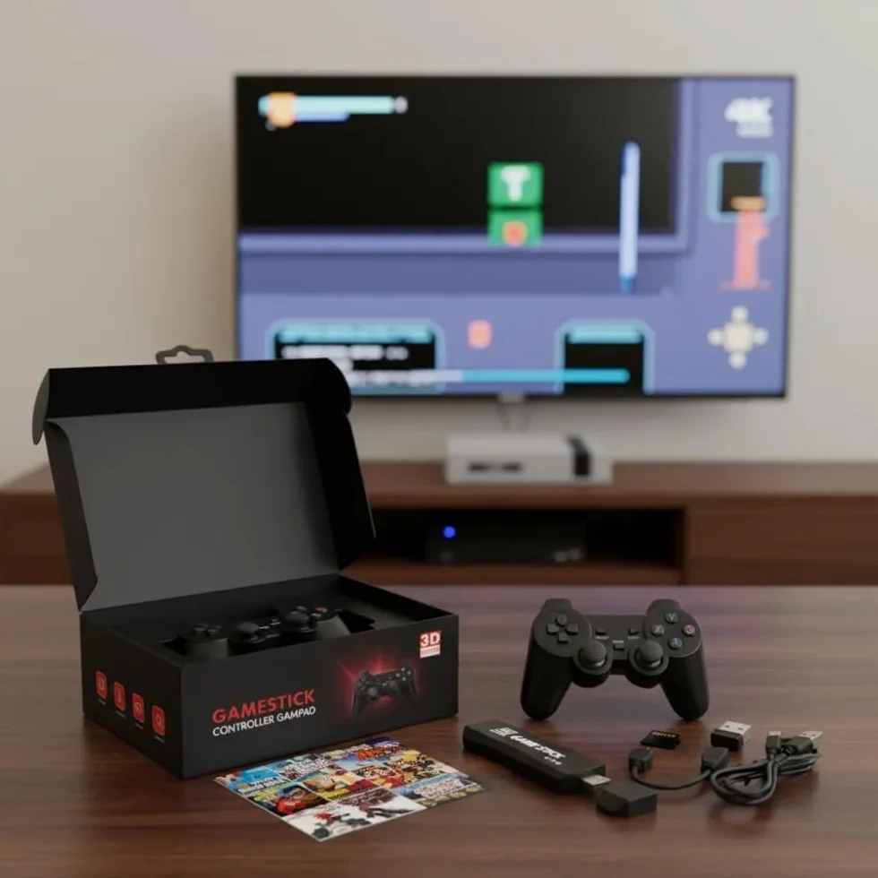 SCULPYA RÉTRO Edition Console Gaming X2 Consoles de Jeu Rétro sans Fil 64G 40000+ Jeux HD Portable