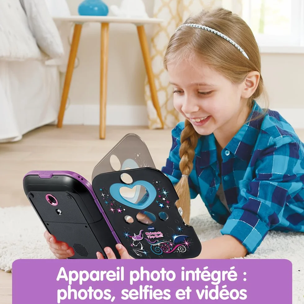Vtech Kidisecrets Selfie Music 2.0 Journal intime électronique Noir