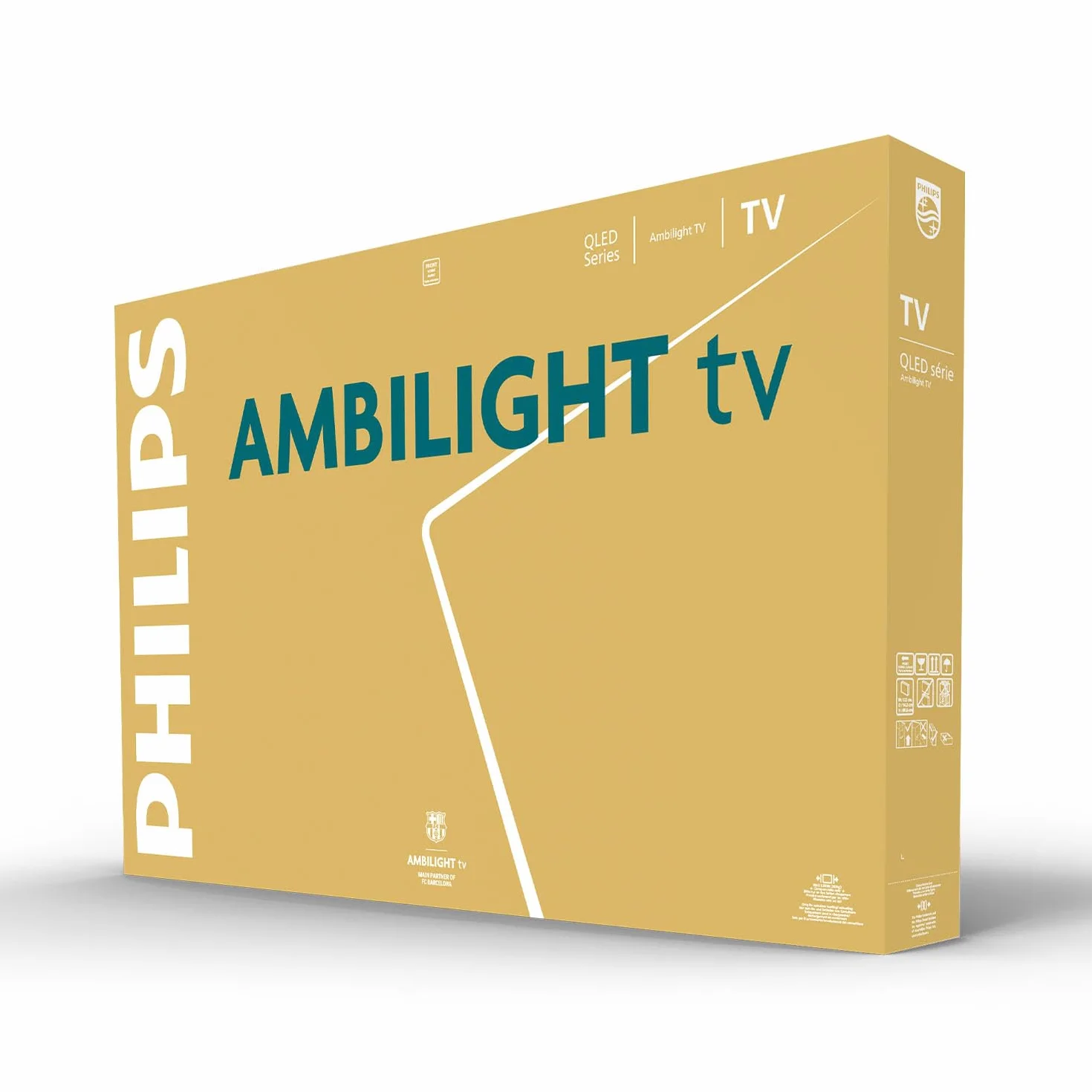 Philips Ambilight 43PUS8500 4K LED Smart TV 43 Pouces Pixel Precise Ultra HD Titan OS Dolby Atmos