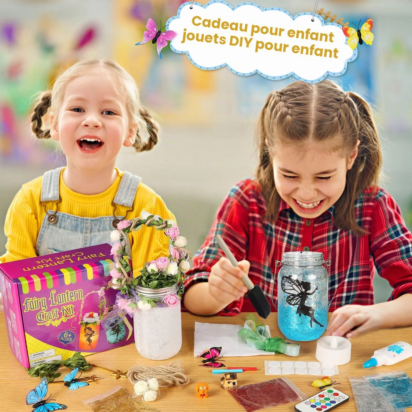 Fairy Potions Kit Creatif Enfant Bricolage Cadeau 6-12 ans Projet d'art Activités