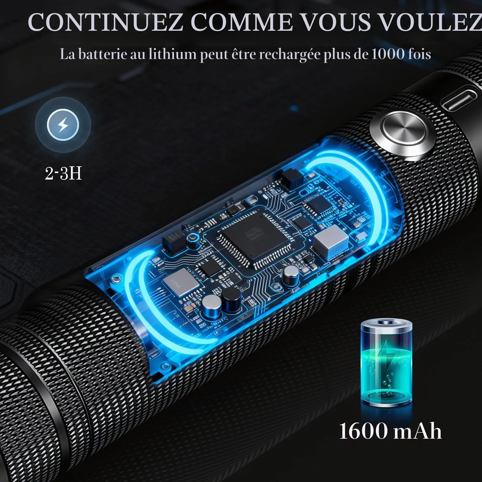 Sabre Laser Enfants RGB 15 Couleurs Rechargeable Effets Sonores FX Poignée Alliage Aluminium 2 Pièces