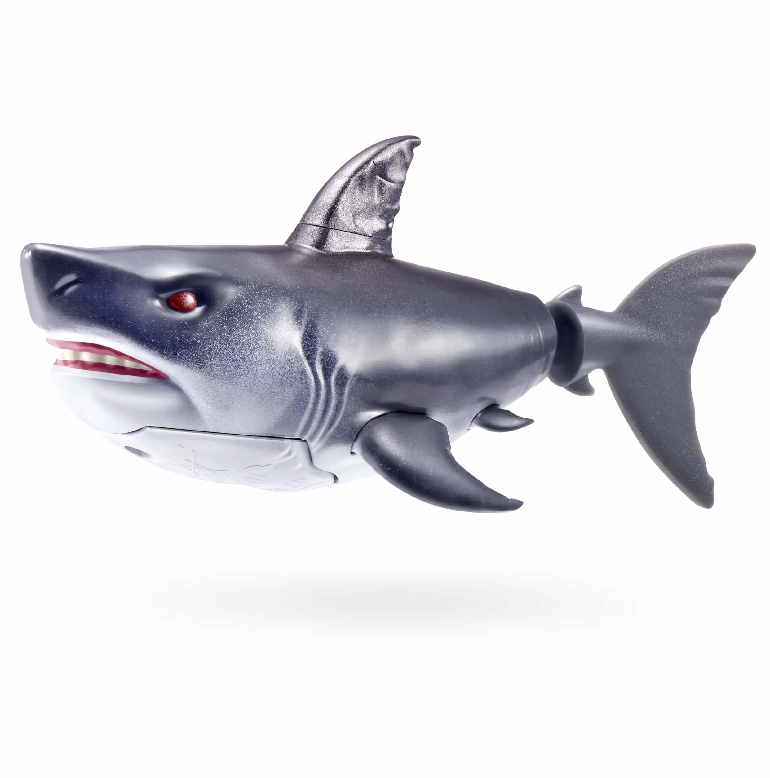 ZURU Robo Alive Requin Activé par l'eau Gris Lot de 2 Jouet de Bain Robotique Réaliste