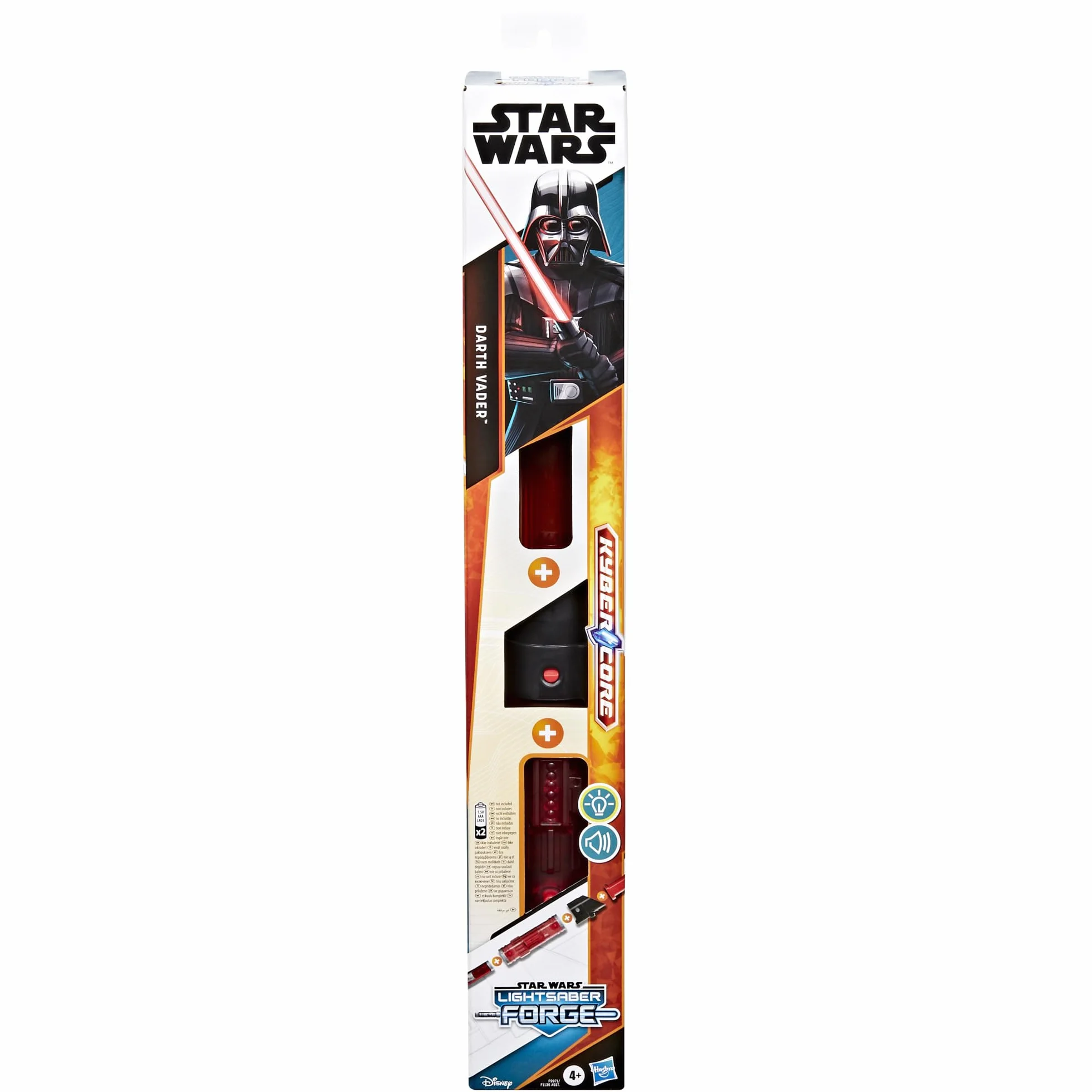 Star Wars Lightsaber Forge Kyber Core Sabre Laser Dark Vador Rouge Personnalisable Jouet Enfants 4 Ans