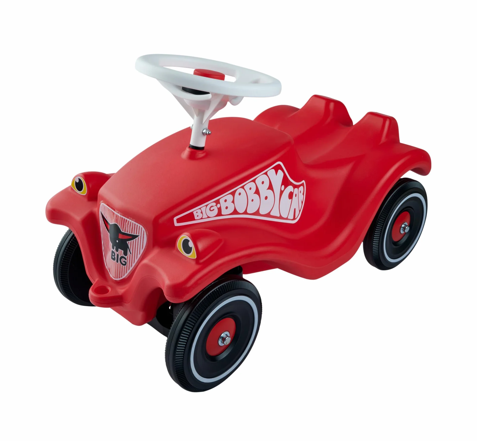Simba Big Bobby Car Classic Rouge Porteur Enfant Klaxon Dès 12 Mois