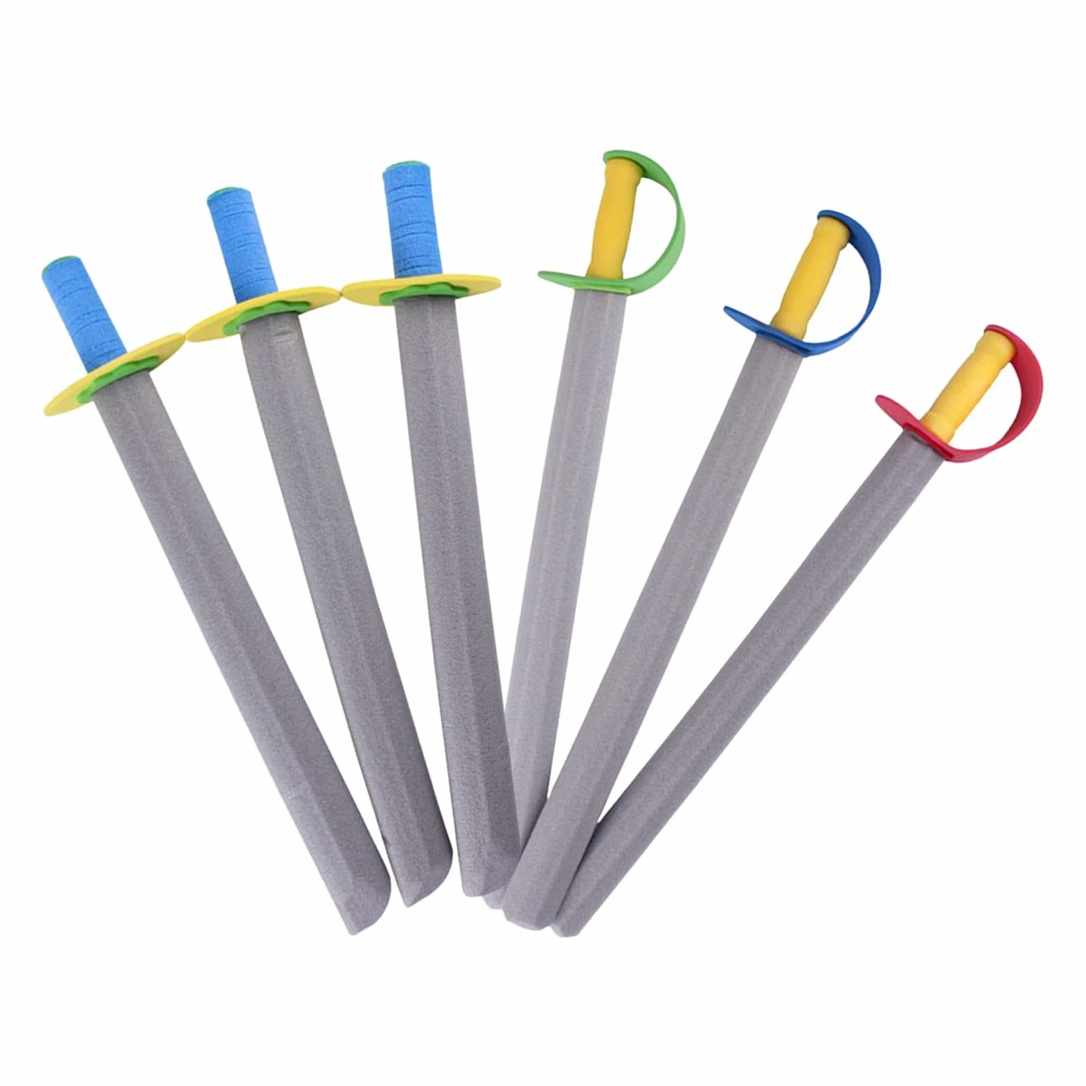Épées en Mousse pour Enfants, Jouets d'épée, 6 Pièces