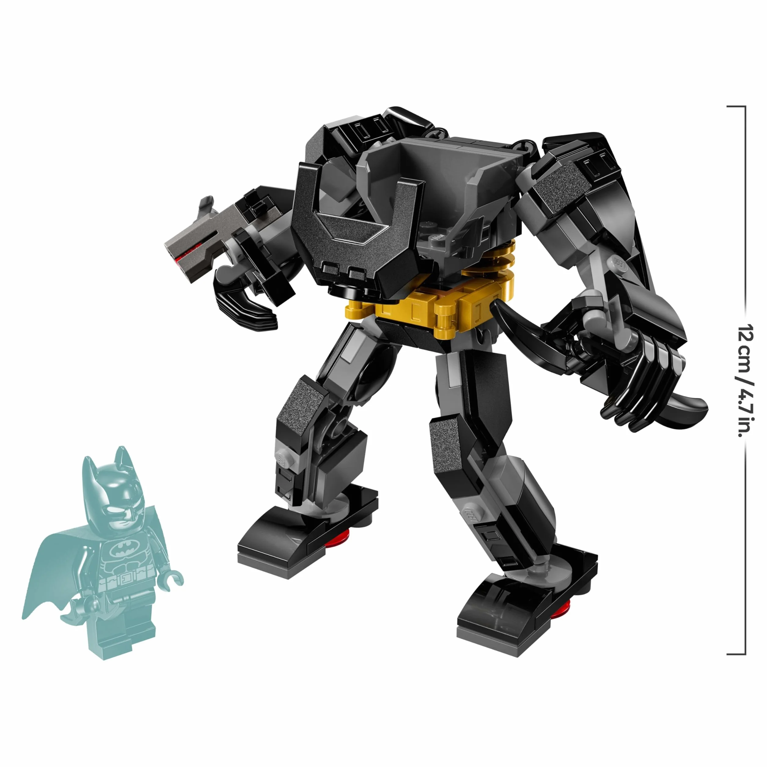 LEGO Superheroes DC L’Armure Robot de Batman Jouet de Super-héros Figurine XXL et Minifigurine 76270