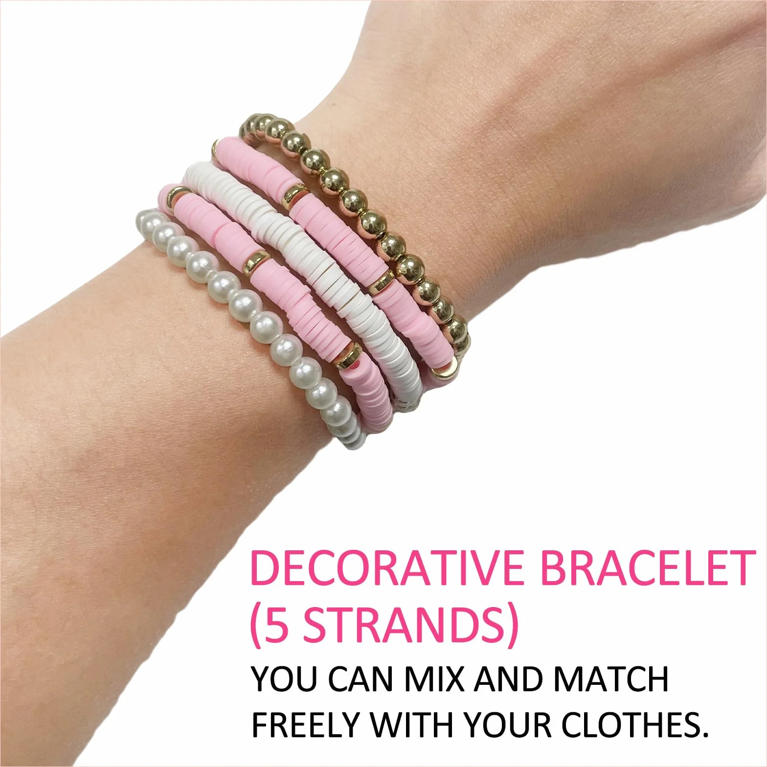 Sugeru Coffret Cadeau Fille 9-16 Ans Verre Paille Couvercle Trousse Maquillage Bracelet Bandeau Rose