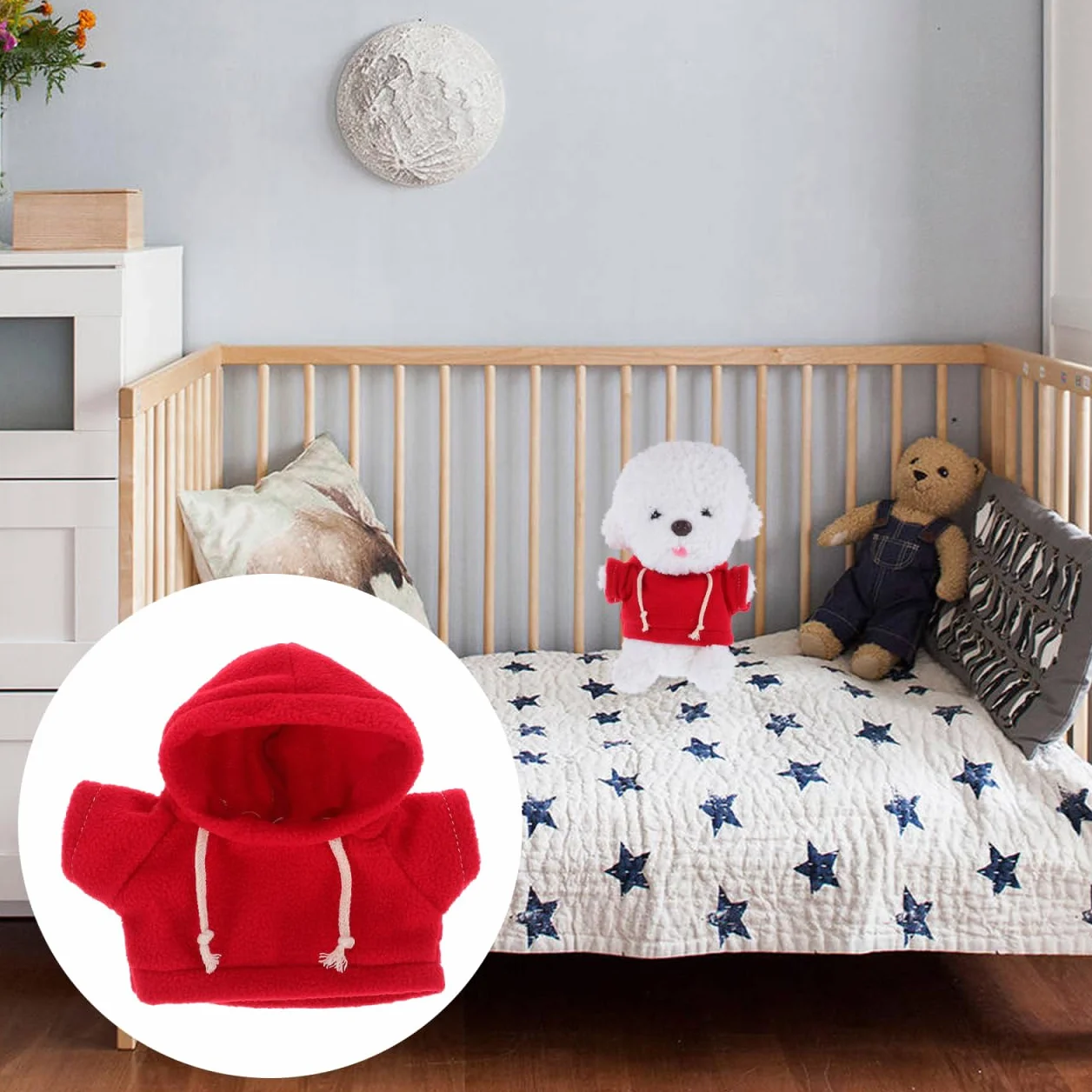 KICHOUSE Vêtements pour poupées avec sweat à capuche - Tenues interchangeables pour peluches