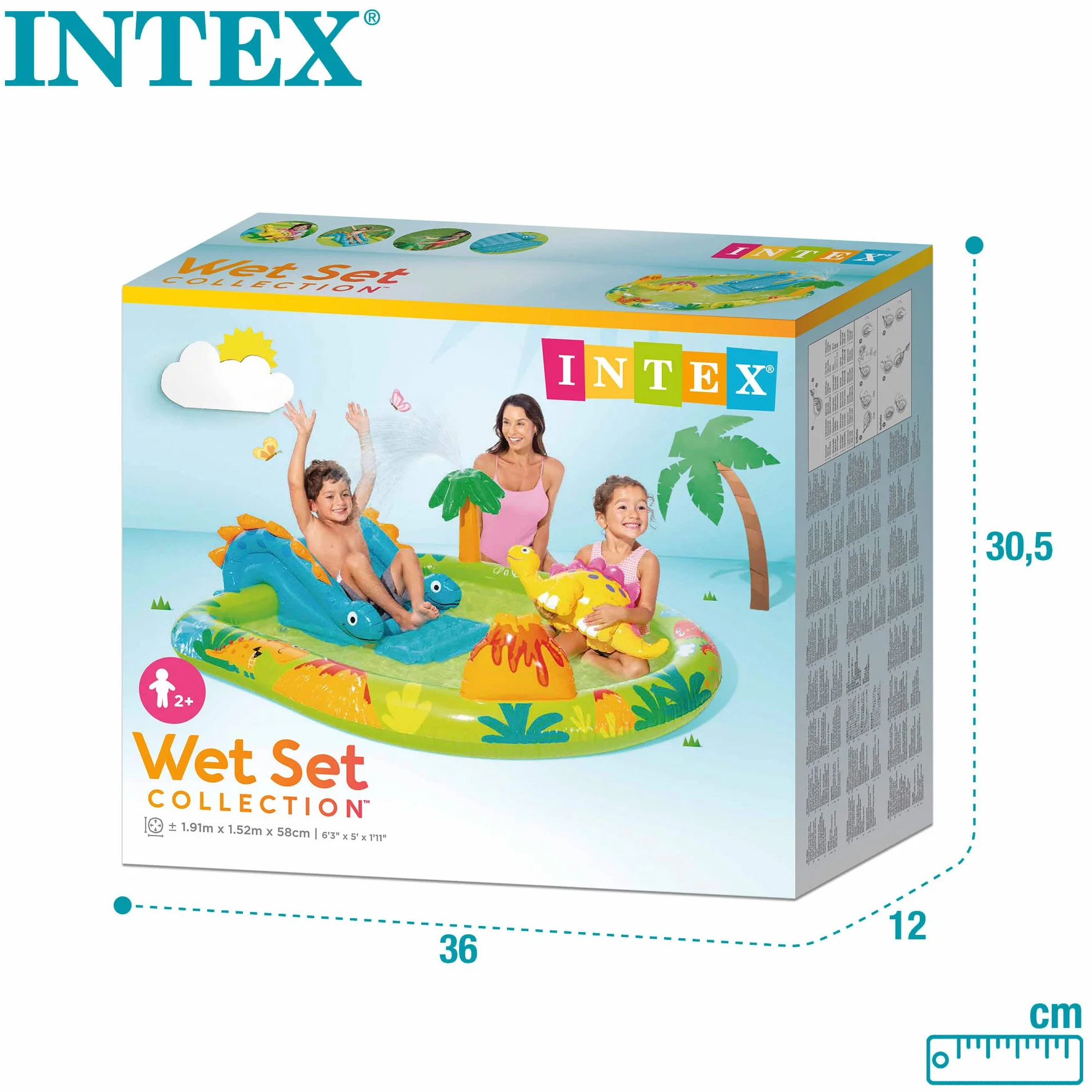 Intex Aire de Jeux Petit Dino
