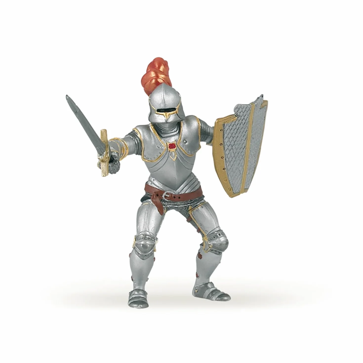 Papo MINI KNIGHTS Tube 12 pièces Figurines réalistes 3 ans Peintes à la main Jouets enfants