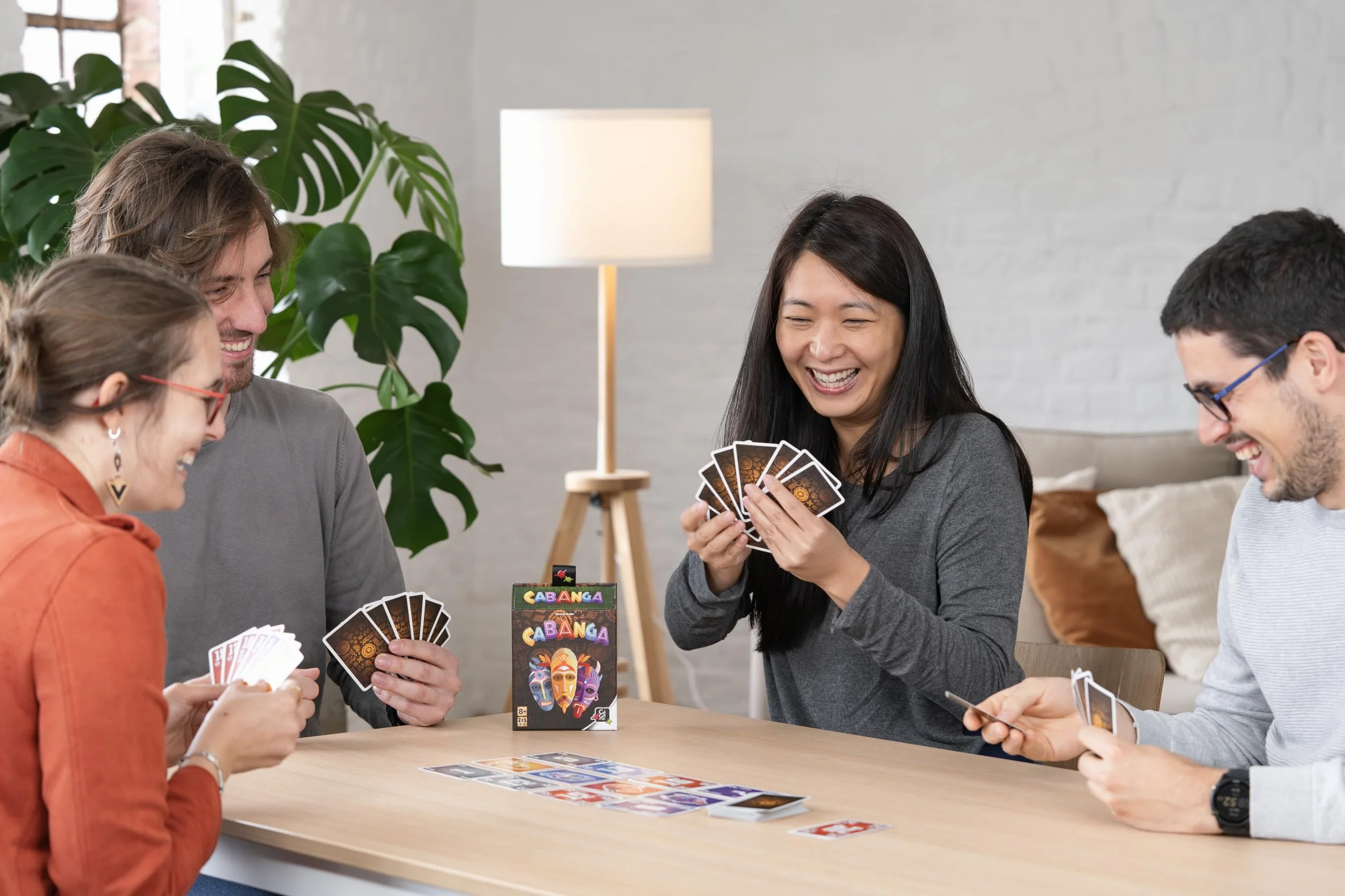 Gigamic CABANGA Jeu de Cartes stratégique 3-6 Joueurs 8 Ans+