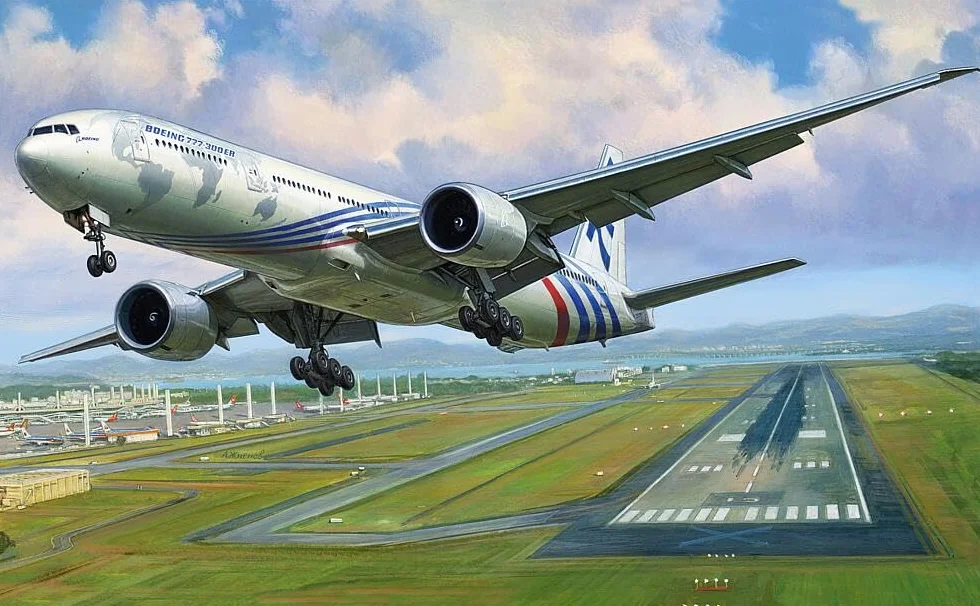 Zvezda 1:144 Boeing 777-300ER Model Kit
