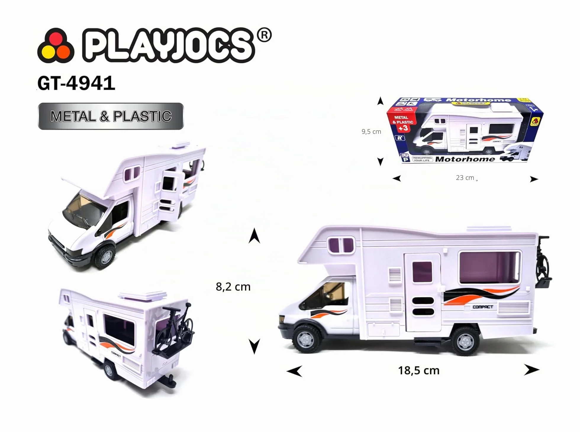 PLAYJOCS GT-4941 Camping Car Motorhome