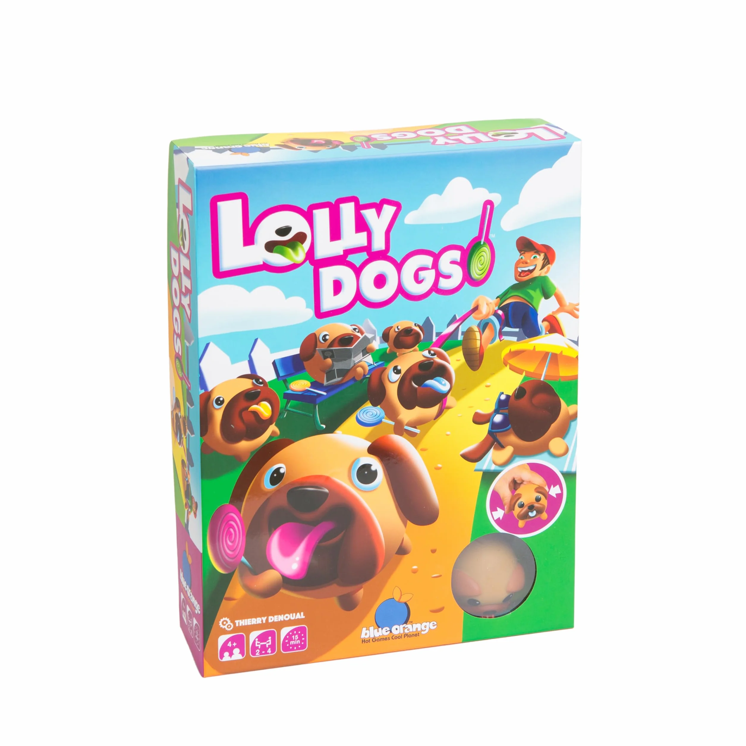 Blue Orange Lolly Dogs Jeu de Société Memory Créatif Petits Chiens dès 4 Ans
