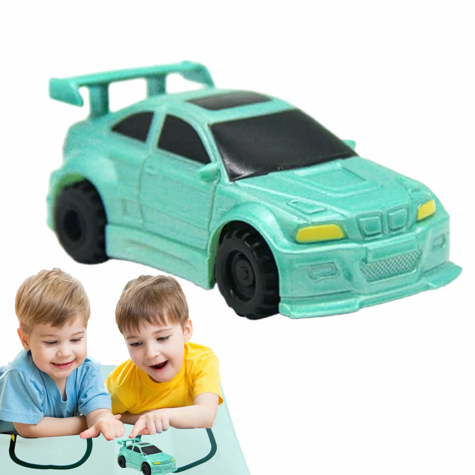 Jouet De Voiture Inductif Magique Mini Voiture Stylo Alimentée Par Batterie Avec Capteur Optique Cadeaux D'apprentissage Interactifs Enfant