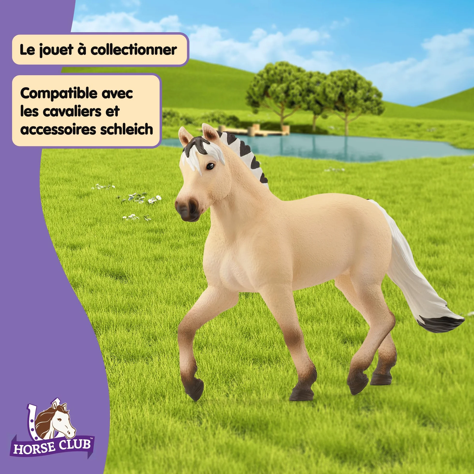 Schleich Horse Club Figurine Jument Fjord 13980 4 x 14 x 10 cm