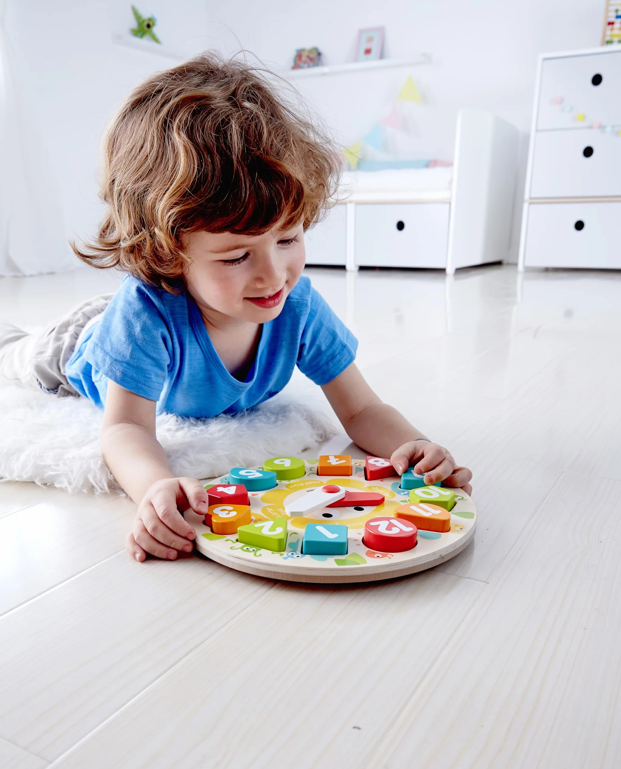 Hape Puzzle Horloge à Grosses pièces