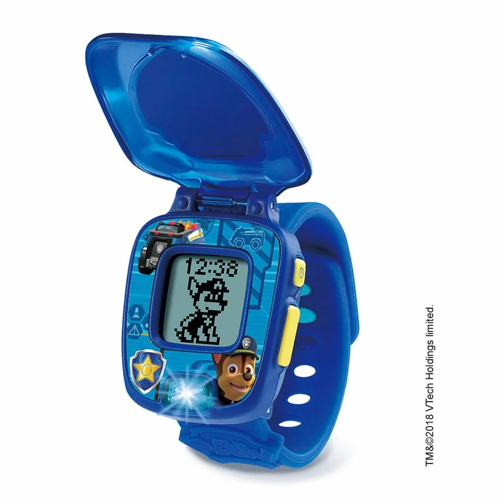 VTech Pat Patrouille Montre-Jeu Interactive Chase Montre Enfant Multifonction Version FR