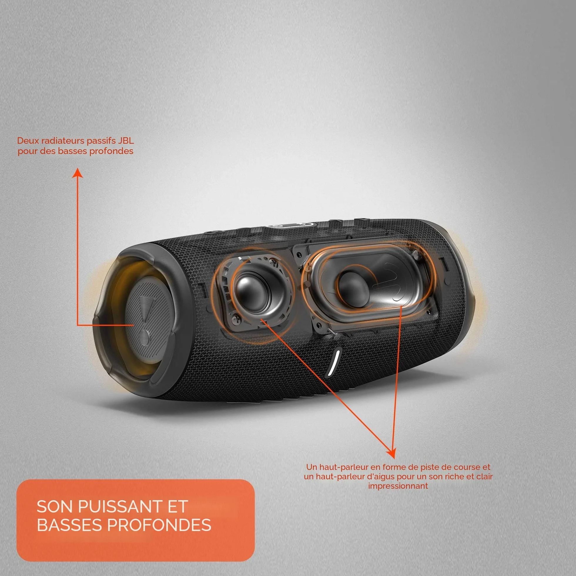 JBL Charge 5 Enceinte Bluetooth portable IP67 Noir