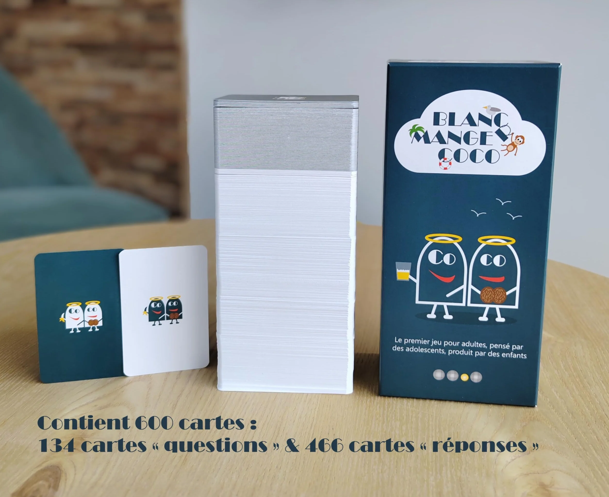 BLANC MANGER COCO – Jeu pour Adultes: 600 Cartes