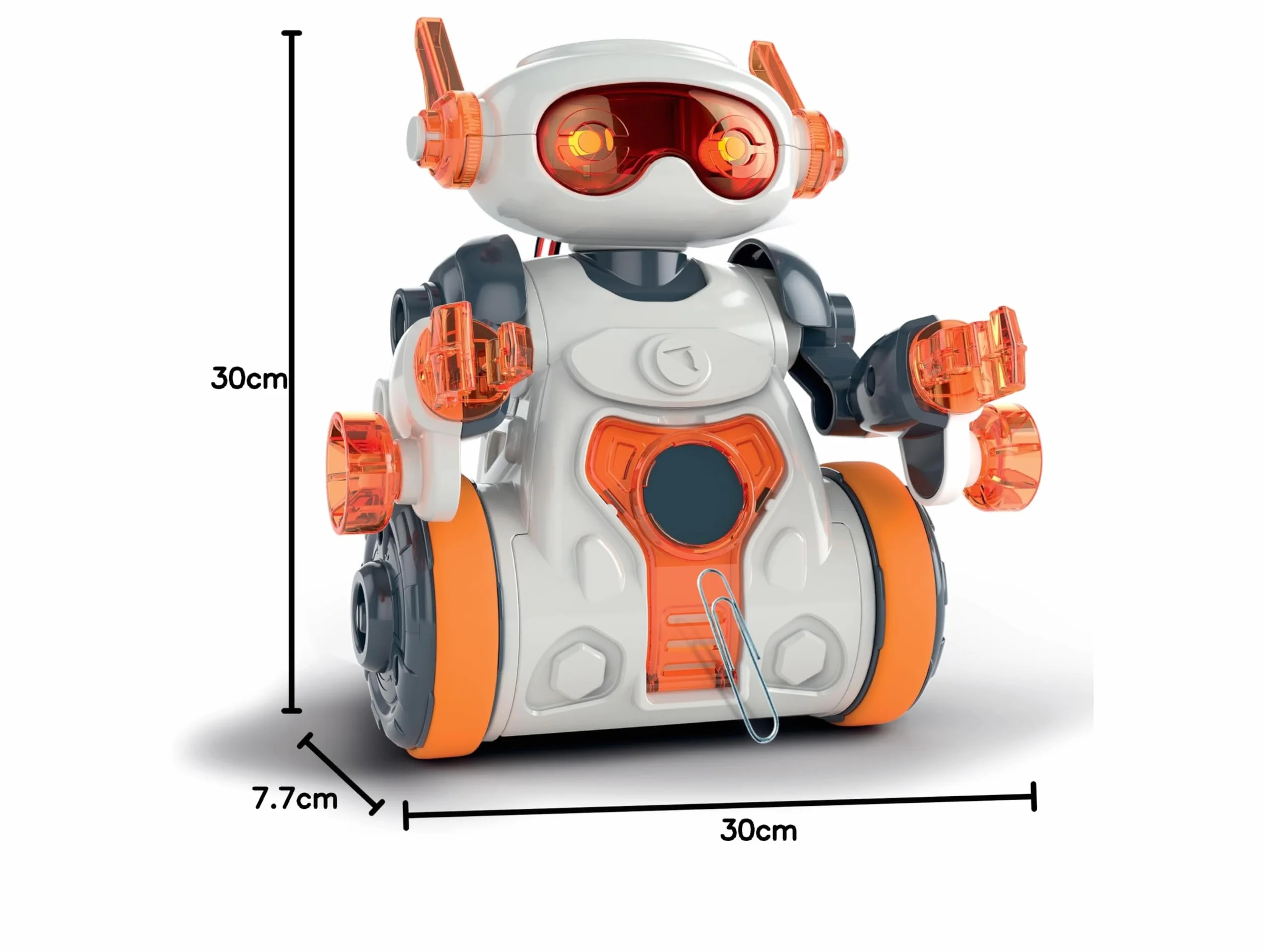 Clementoni Mon Robot 2.0 Robotique Jouet Éducatif Construction dès 8 Ans Pièces à Assembler Interactif