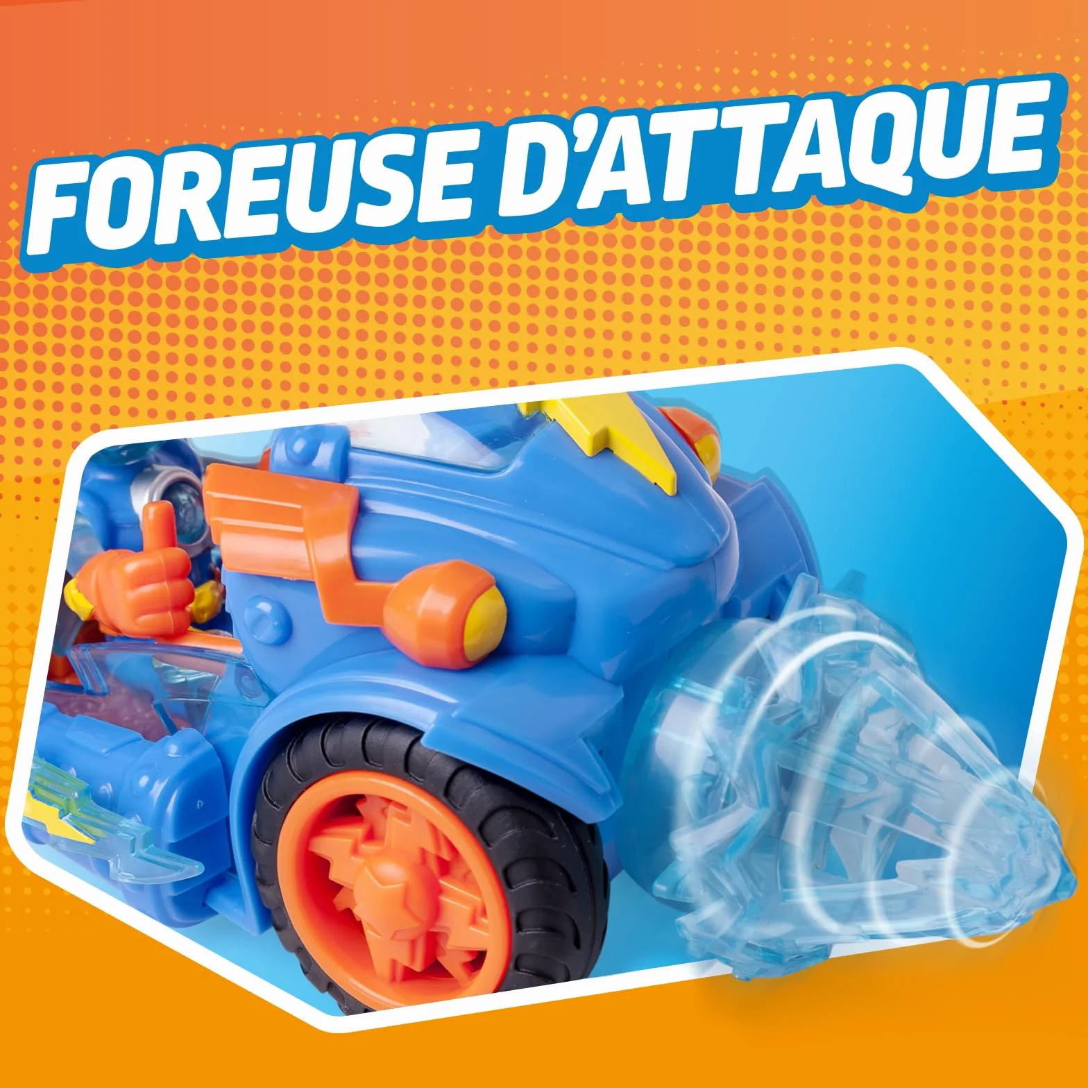 Superthings Véhicule de Combat Kid Kazoom Exclusif Arme Accessoire