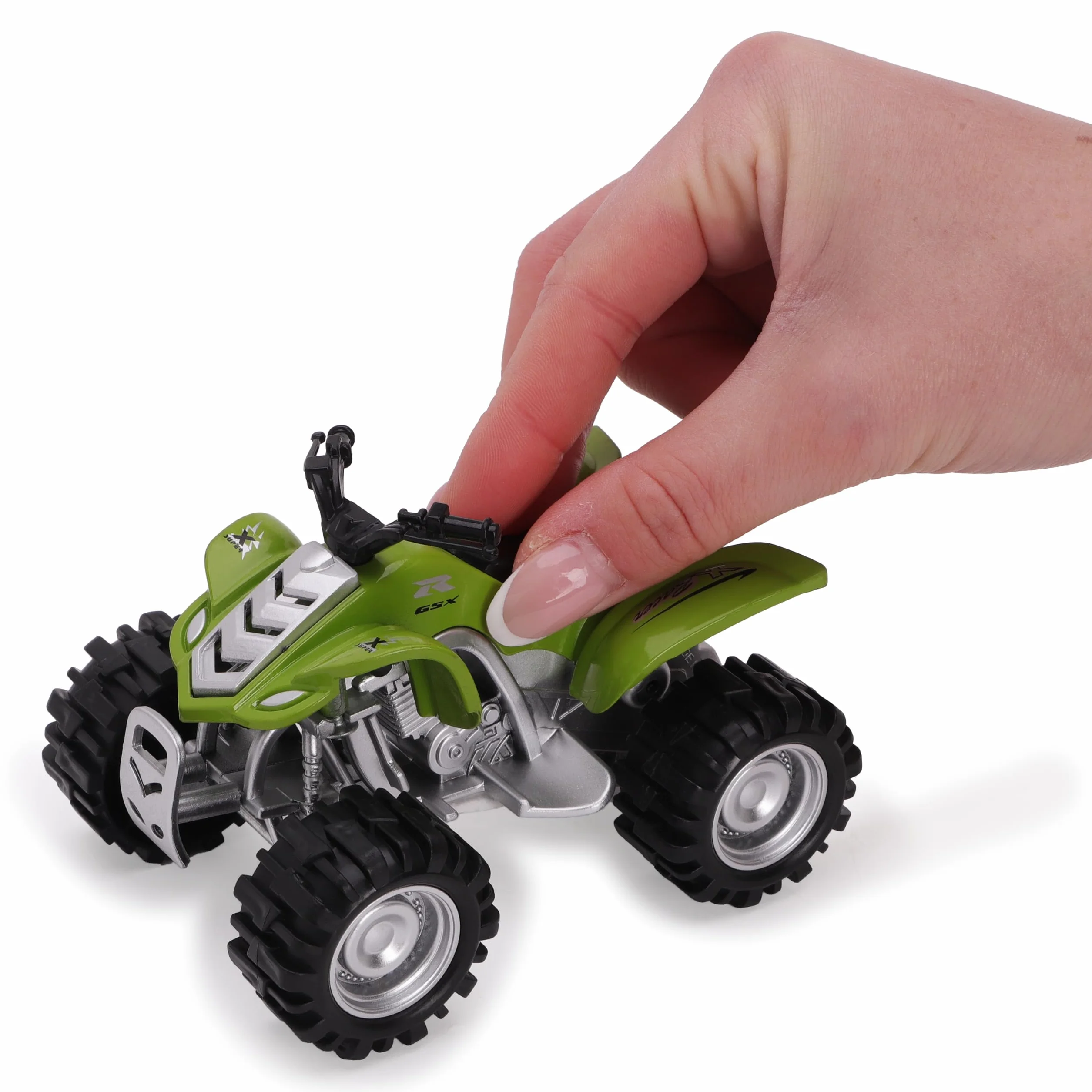 Toyland 11cm Die Cast Friction Powered Quad Bike