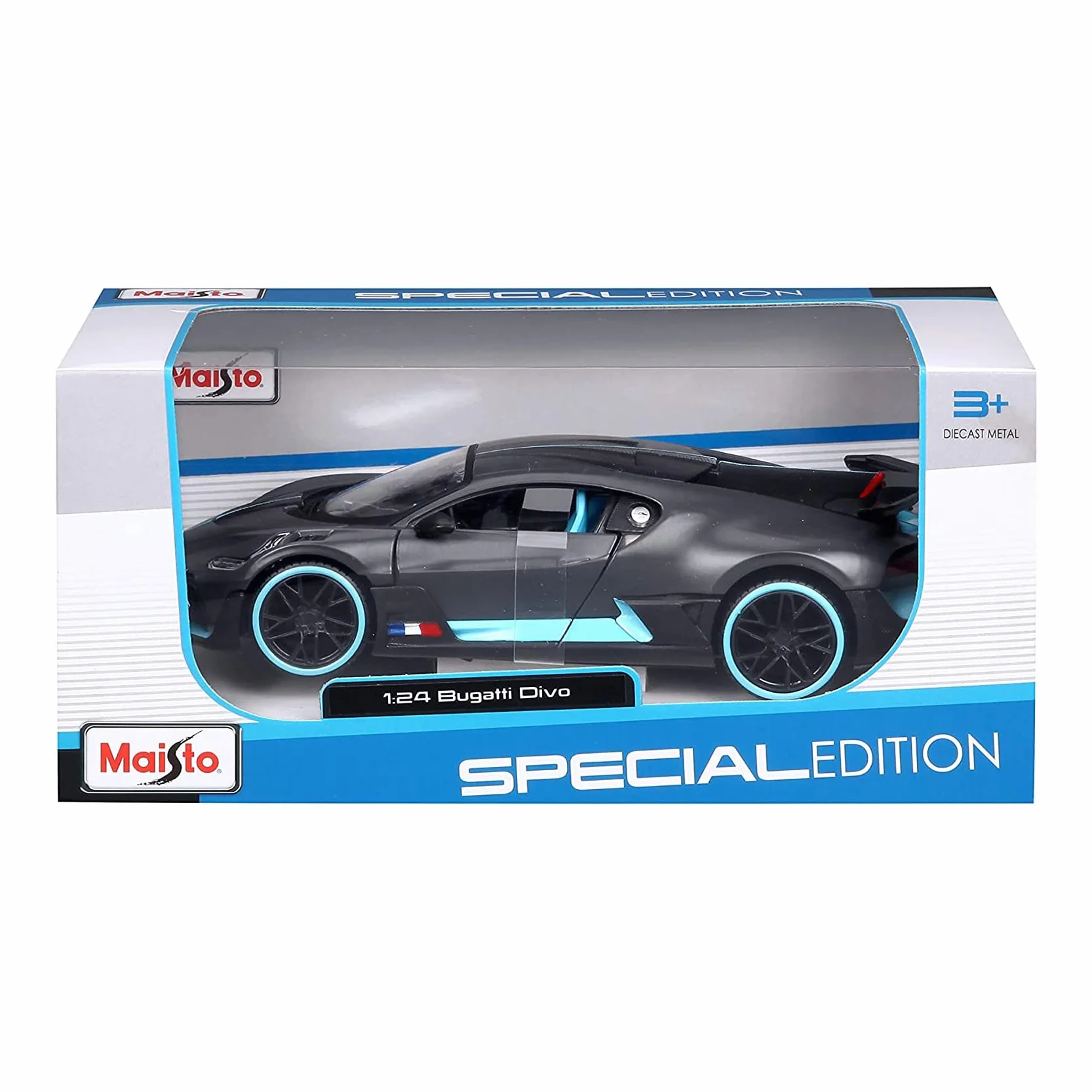Maisto 1:24 Bugatti Divo Gris Foncé