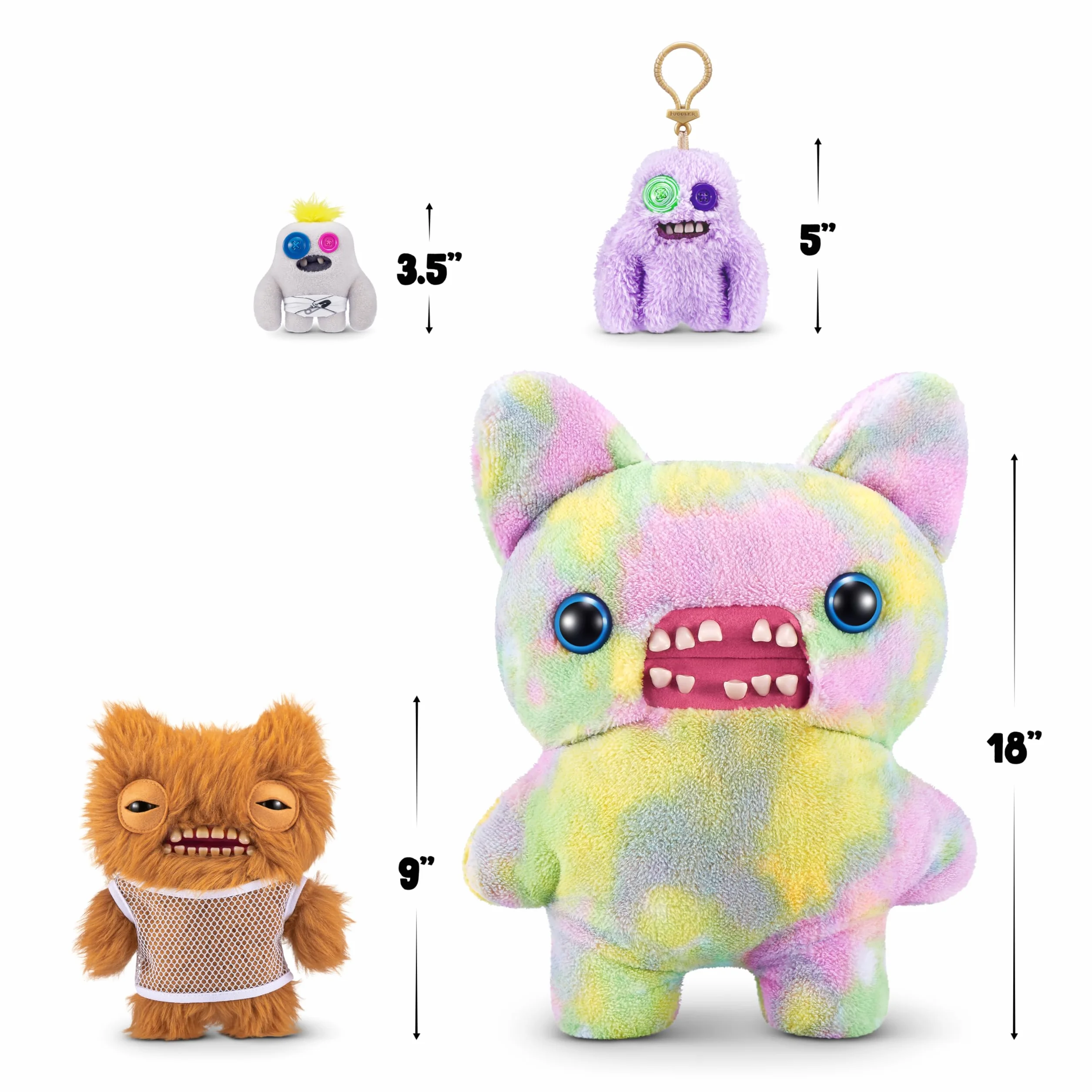 Fuggler Vacay Vibes de ZURU, Funny Ugly Monster Peluche à Collectionner