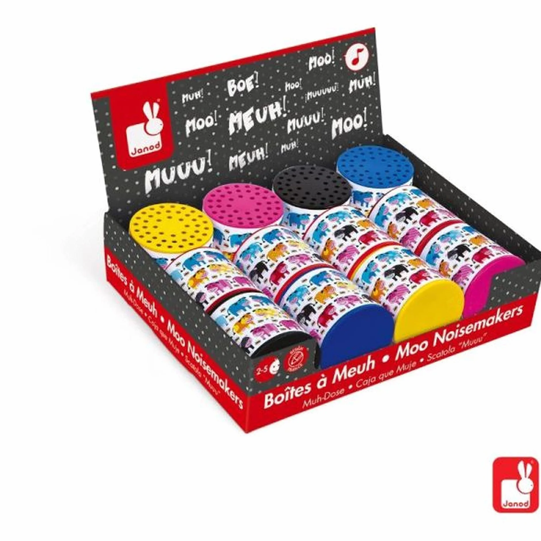 Janod Vache Dans Le Pre Muh Boite Toy Multi-Colour
