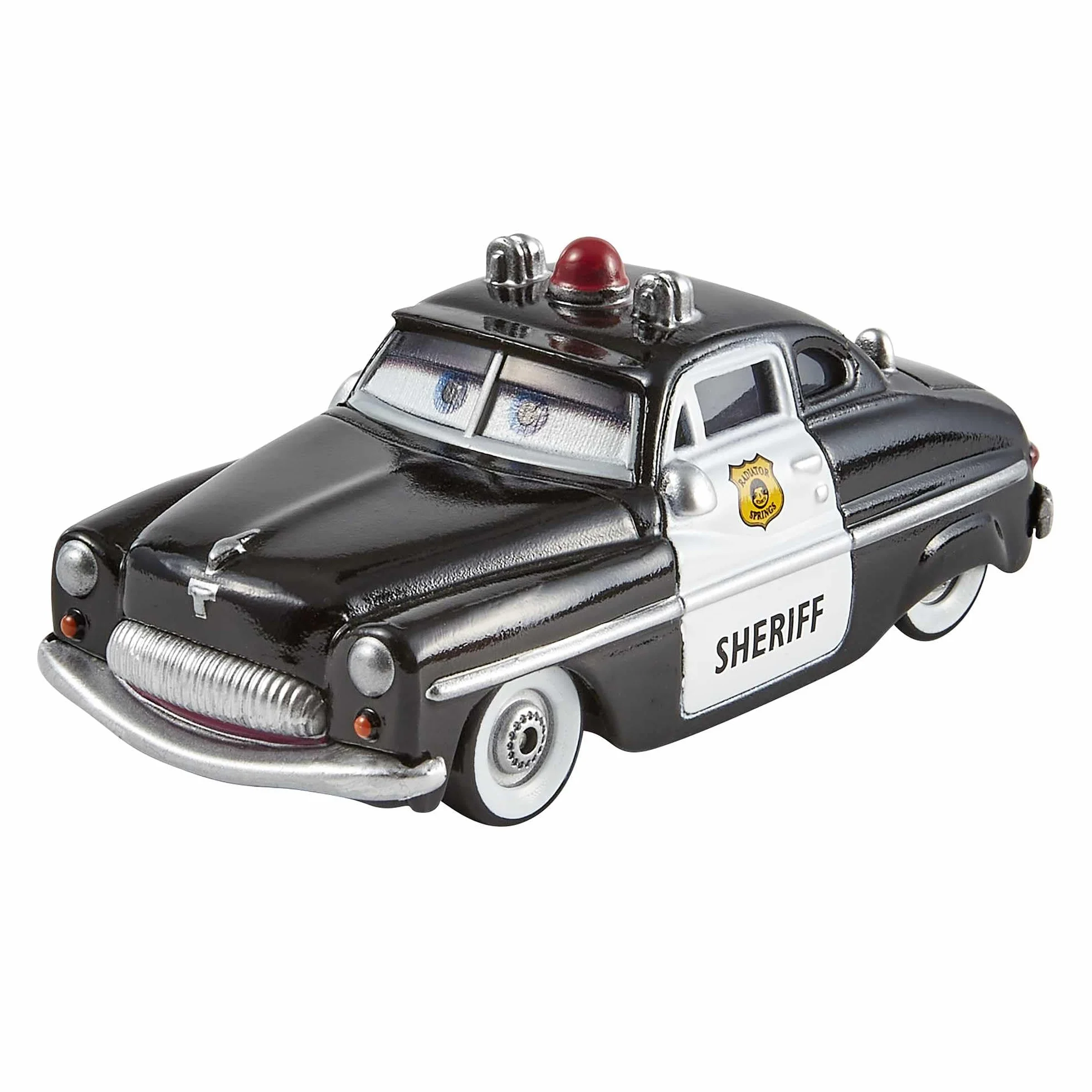 Mattel Disney Pixar Cars coffret 3 véhicules Radiator Springs échelle 1/55, Flash McQueen, Shérif, Martin, jouet enfant HBW14