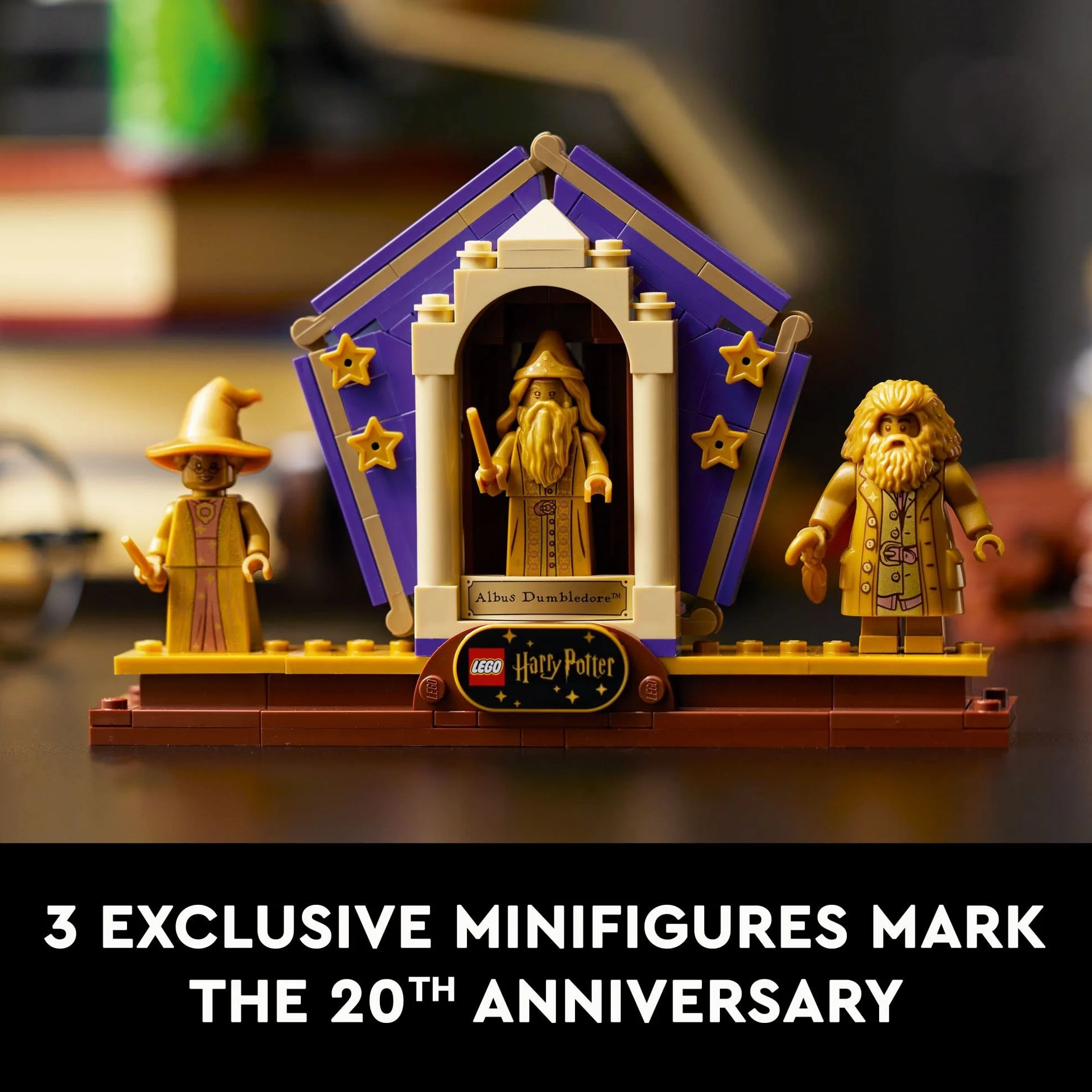 LEGO Harry Potter 76391 Lot de 3 010 icônes de Poudlard Édition collector 20e anniversaire