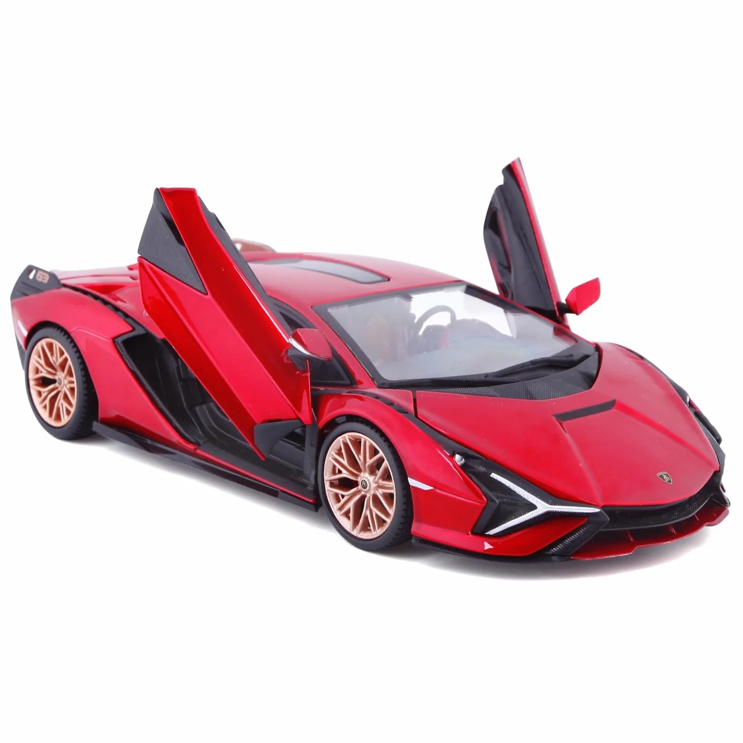 Bburago B18-21099R Lamborghini SIAN FKP 37 Rouge Motifs et Couleurs Assortis