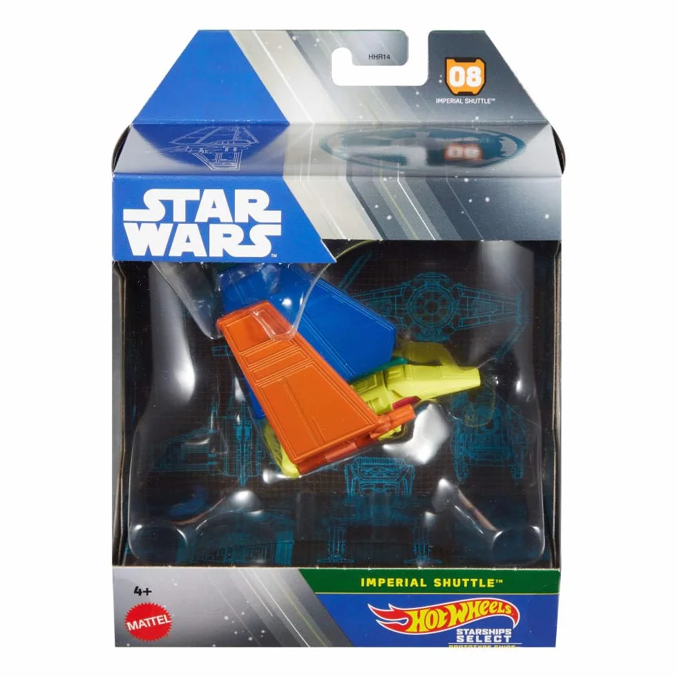 Hot Wheels Star Wars Starships Navette Impériale #08 Véhicule Moulé Sous Pression Échelle 1:50