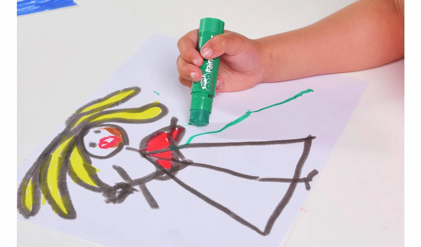 CRAZY POP Crayons Multisurfaces Boîte de 20 crayons Séchage rapide Ne tachent pas