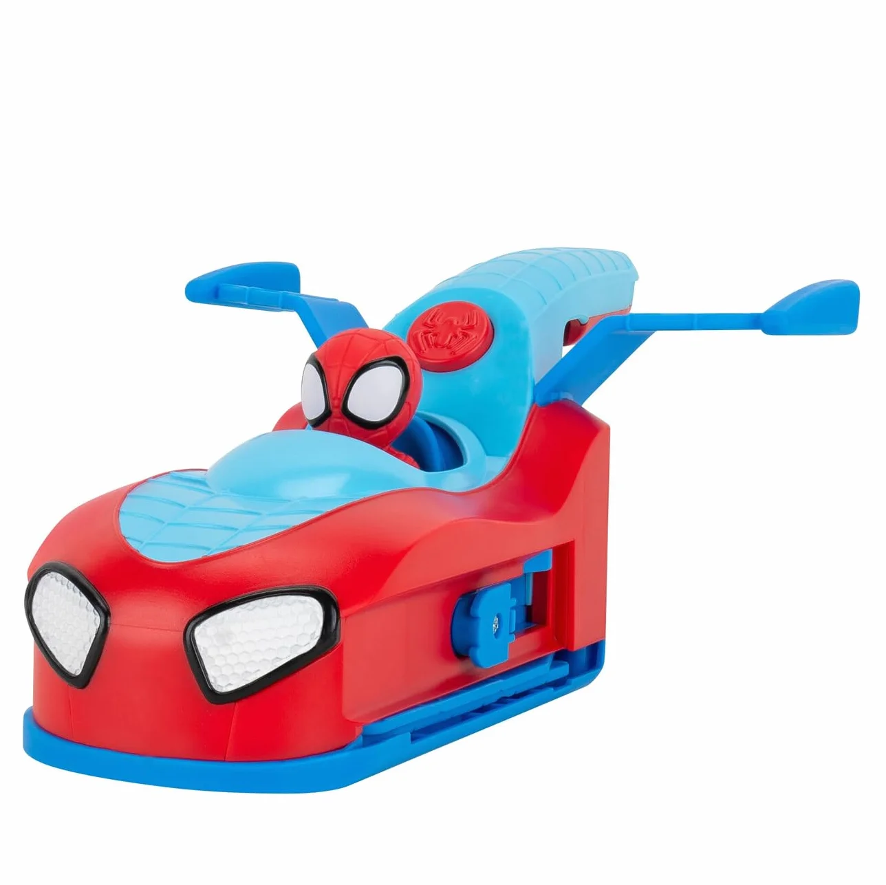 Marvel Spidey Team Split Racer – Véhicule 3 en 1 de 21,6 cm avec fléchettes et Effets sonores